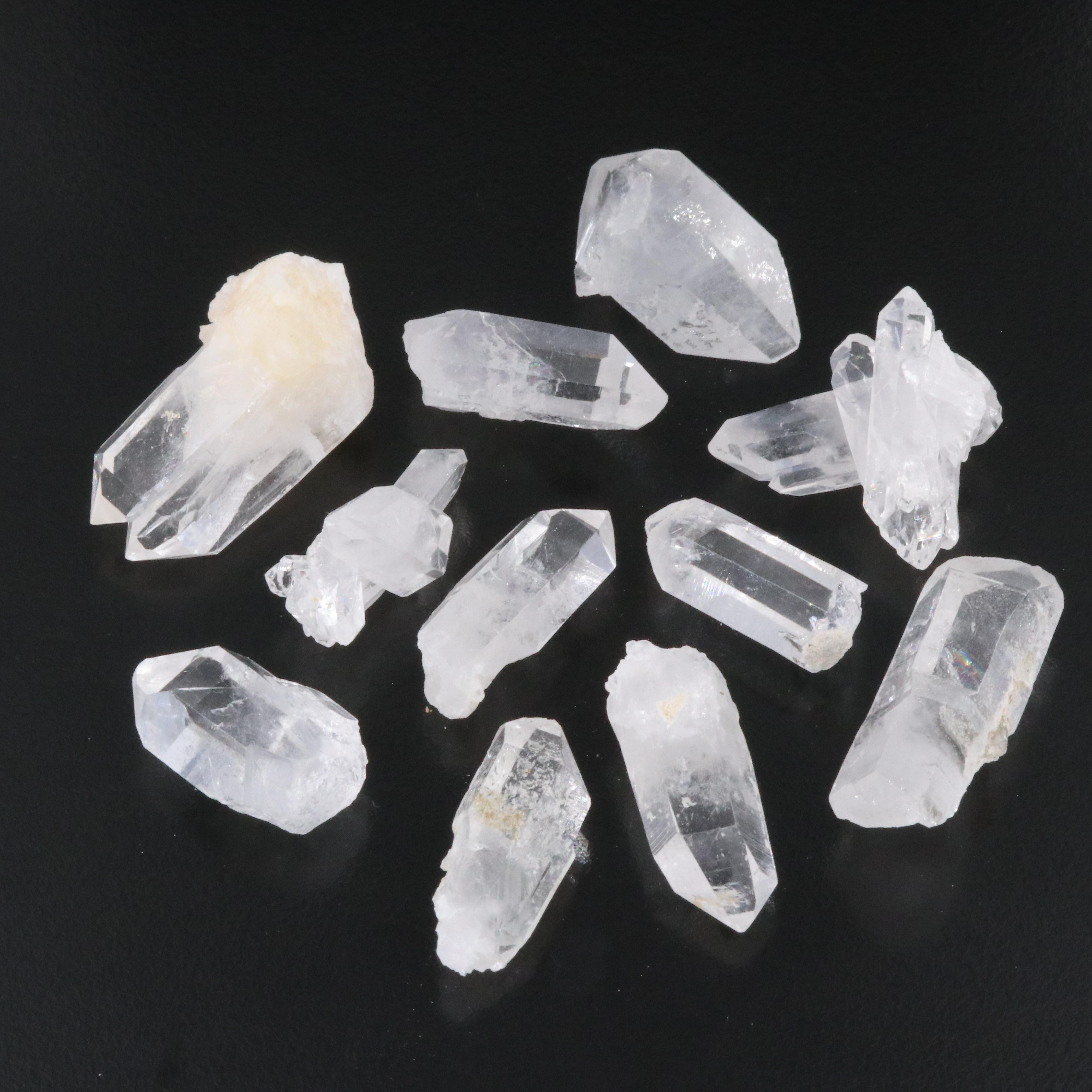 Loose 383.50 CTW Rough Quartz Lot