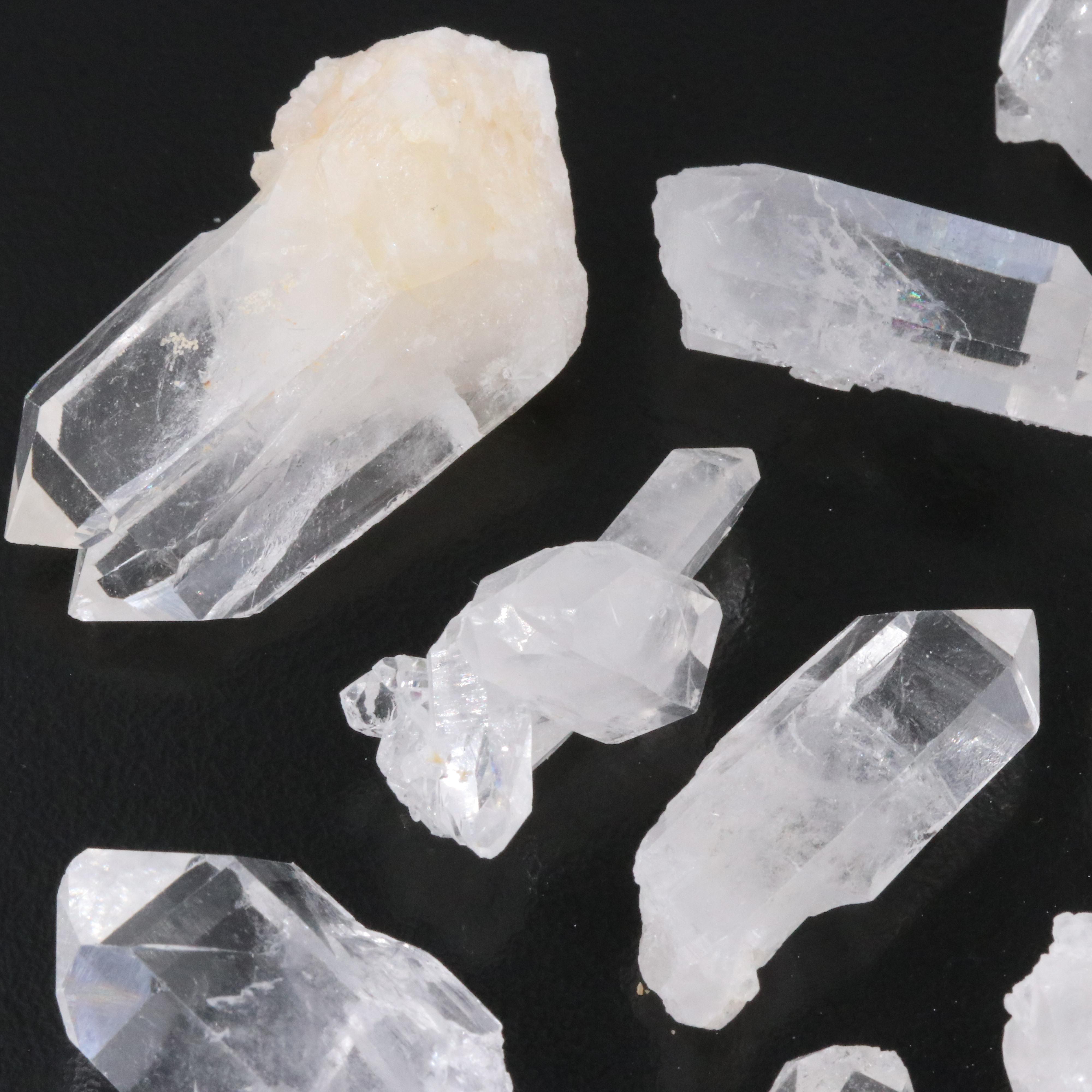 Loose 383.50 CTW Rough Quartz Lot