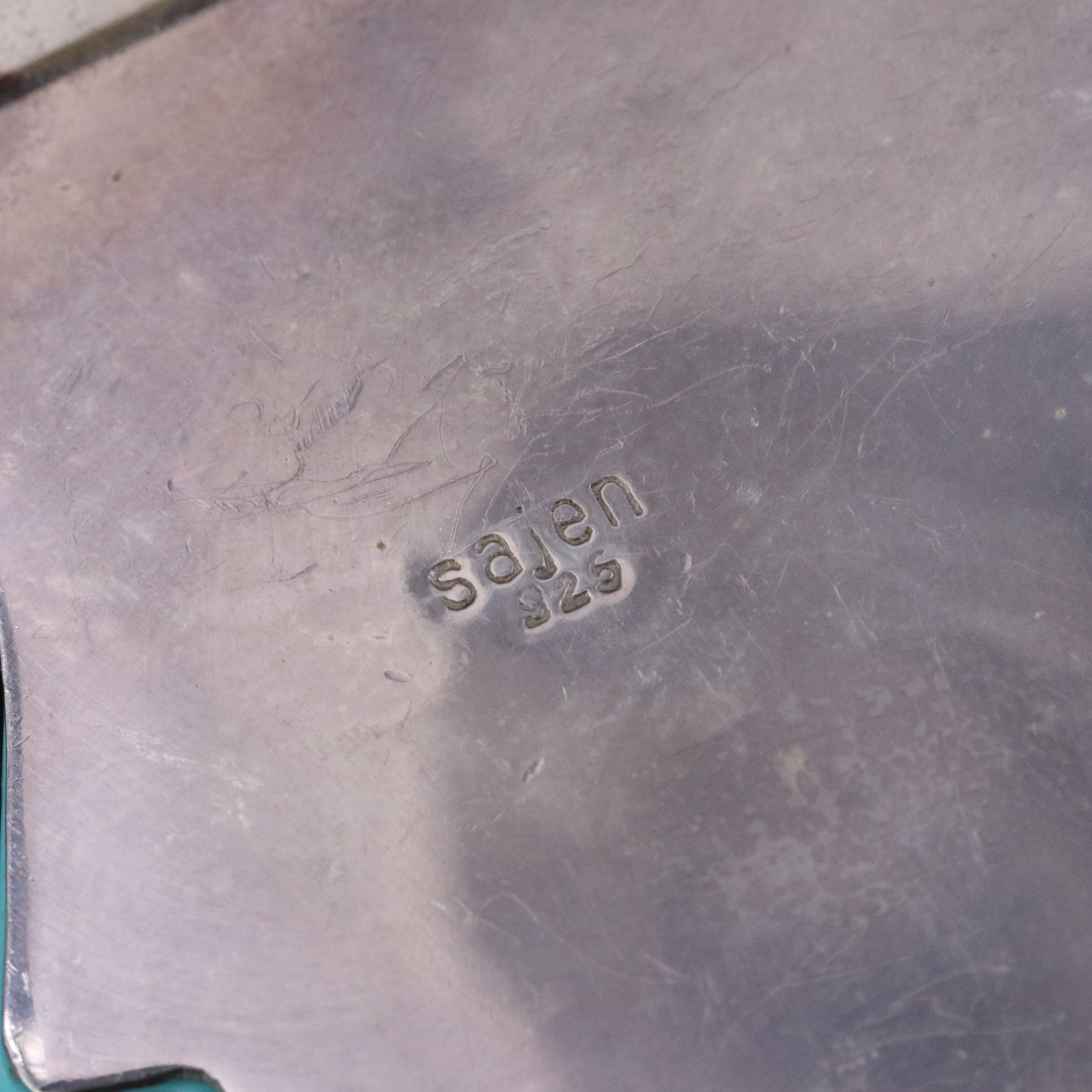 Sajen Sterling Turquoise and Gemstone Converter Brooch