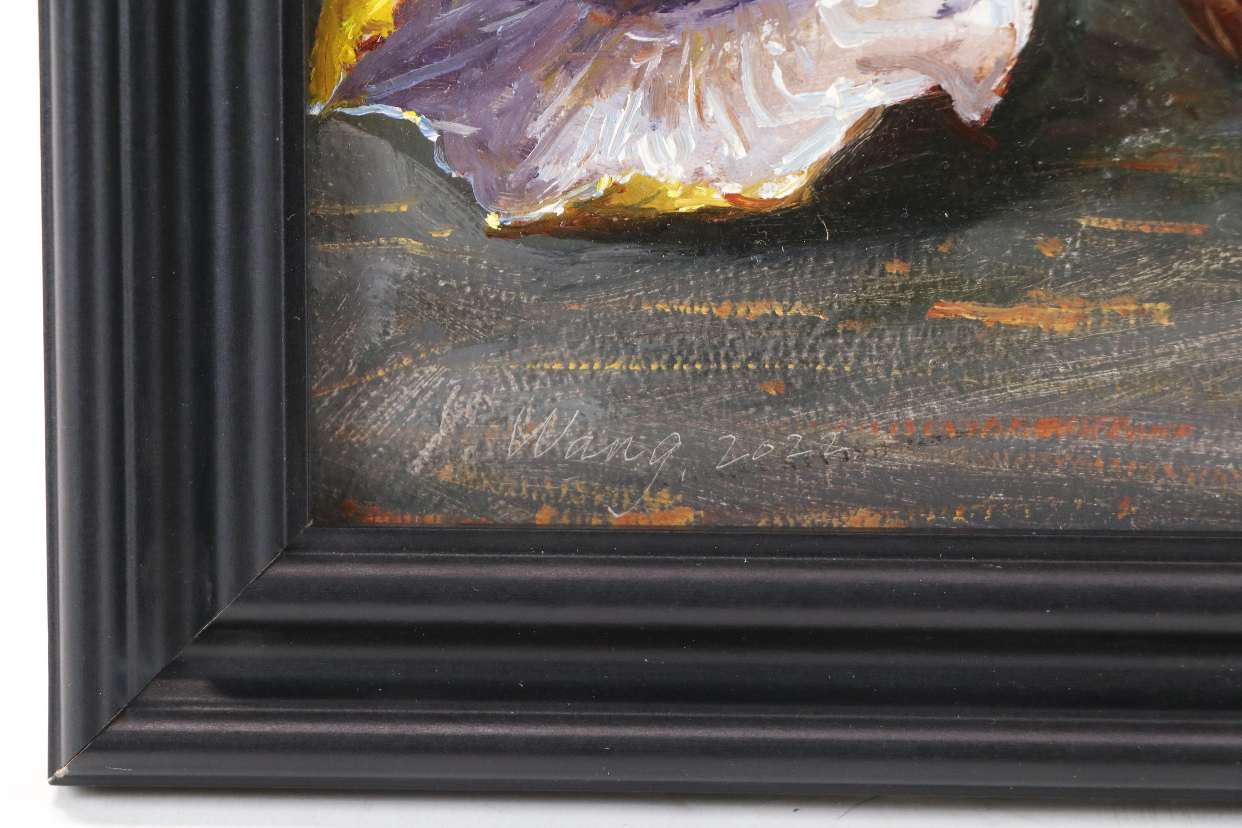 Y. Wang Oil Painting of Ferrero Rocher Chocolates, 2022