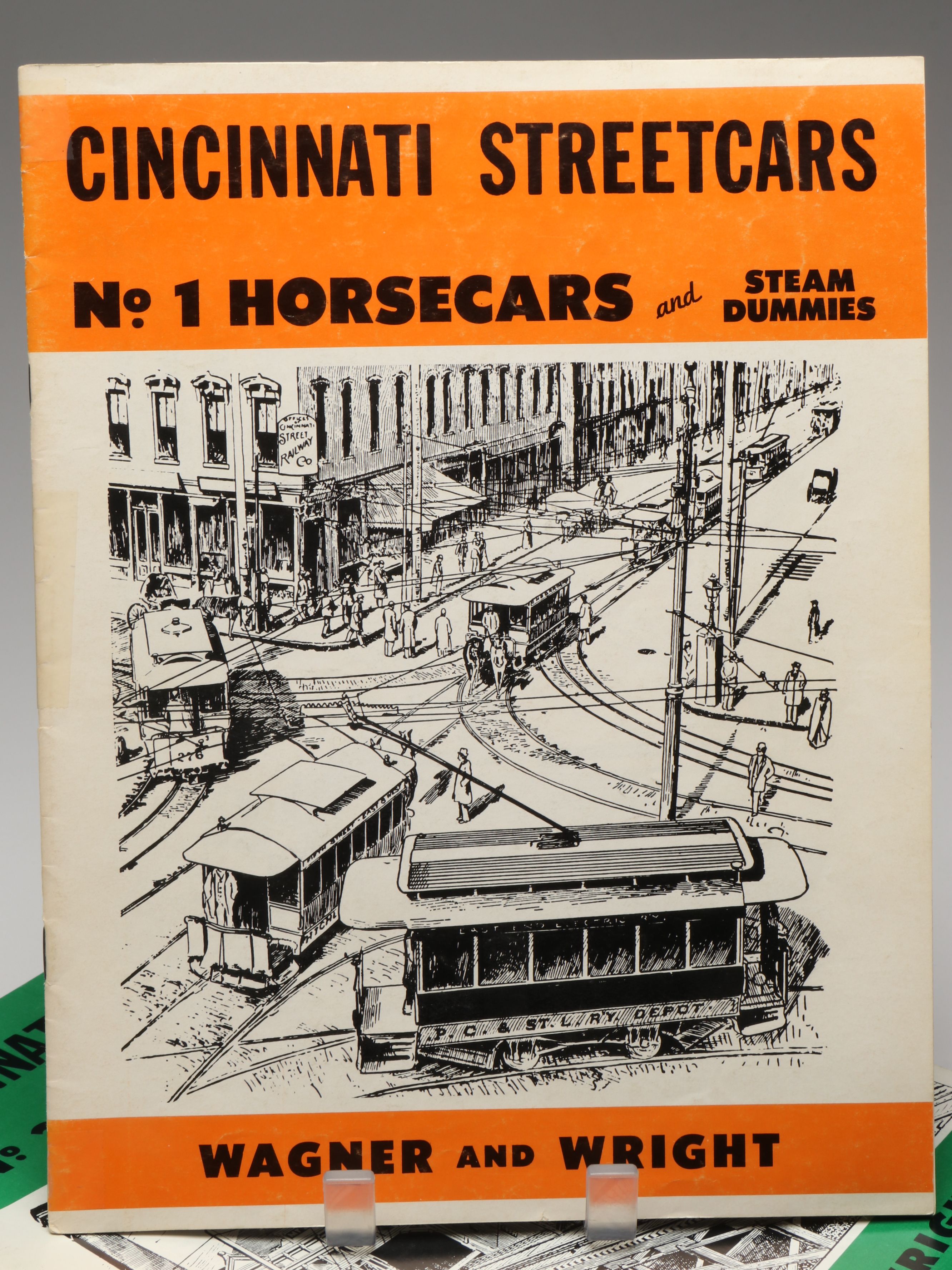 "Cincinnati Streetcars" by Richard Wagner and Roy Wright Full Set, Mid-20th C.