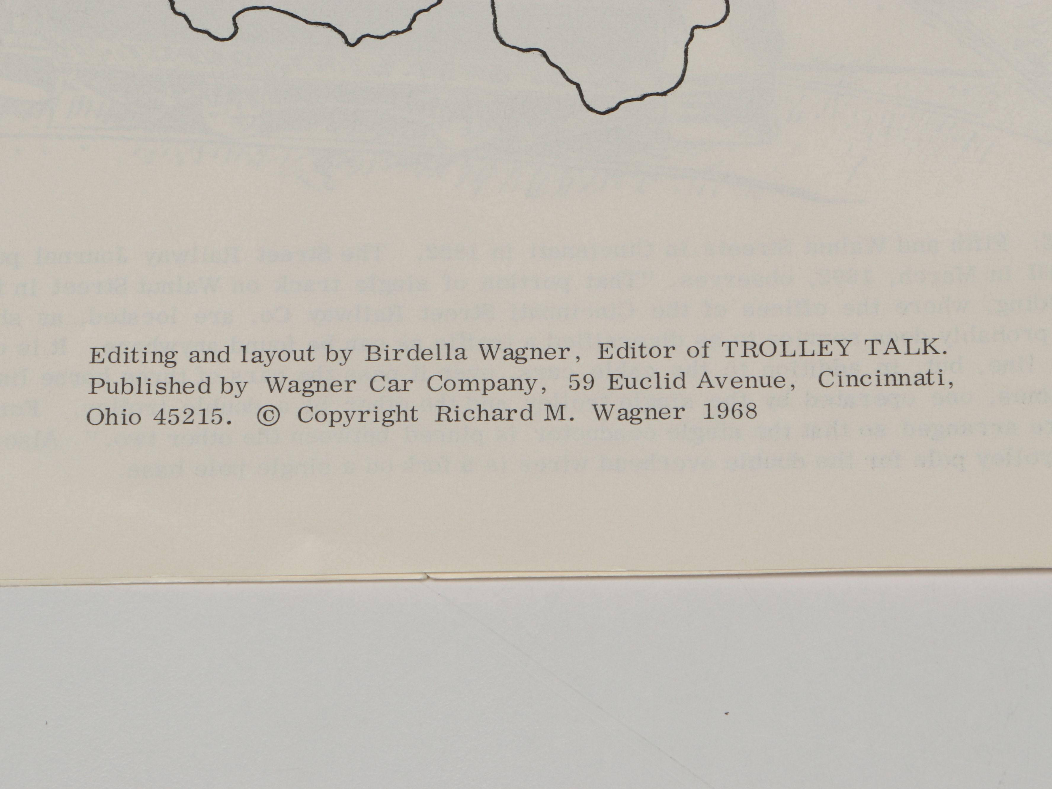 "Cincinnati Streetcars" by Richard Wagner and Roy Wright Full Set, Mid-20th C.