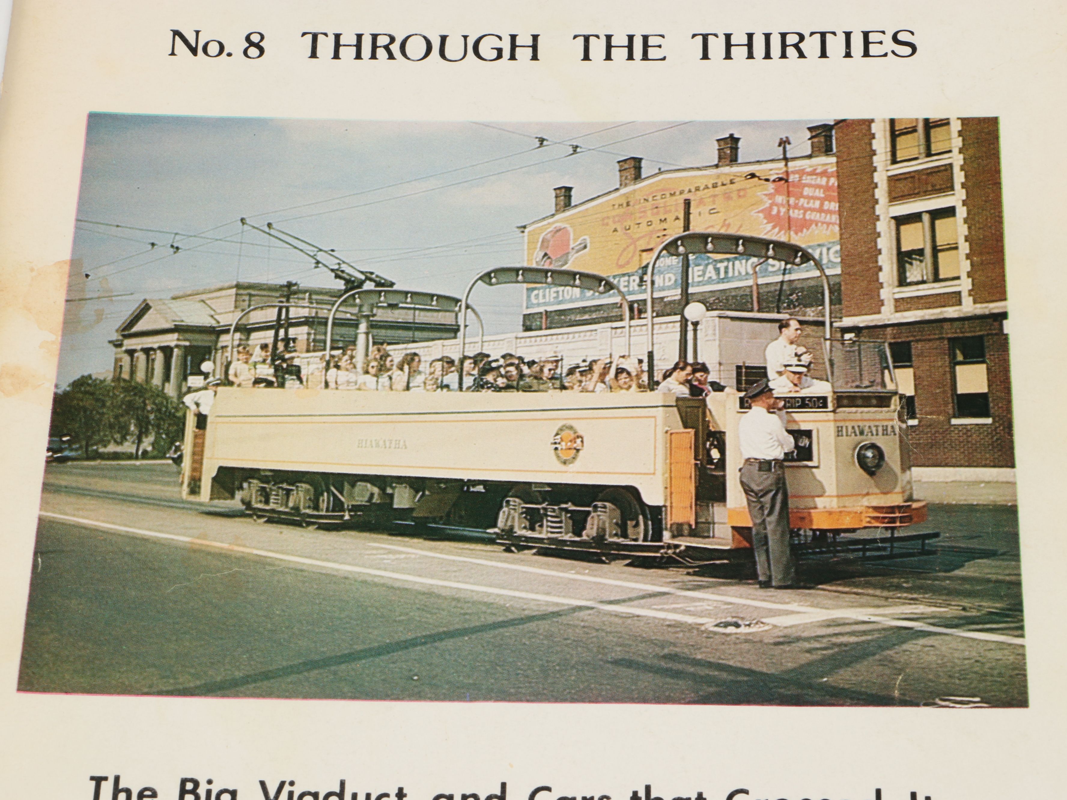 "Cincinnati Streetcars" by Richard Wagner and Roy Wright Full Set, Mid-20th C.