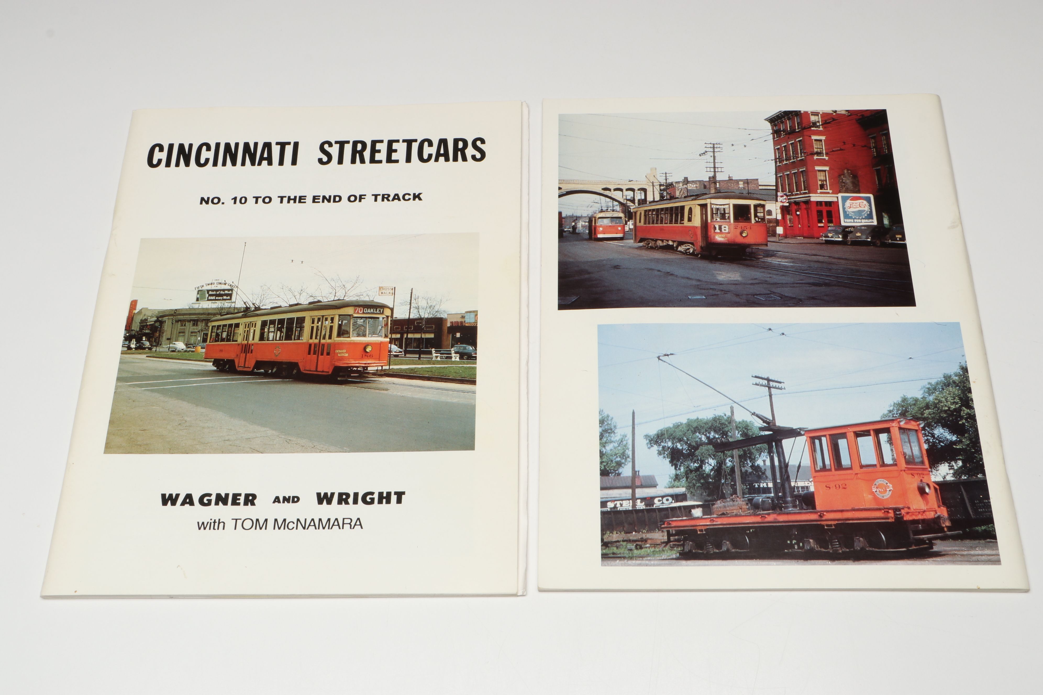 "Cincinnati Streetcars" by Richard Wagner and Roy Wright Full Set, Mid-20th C.