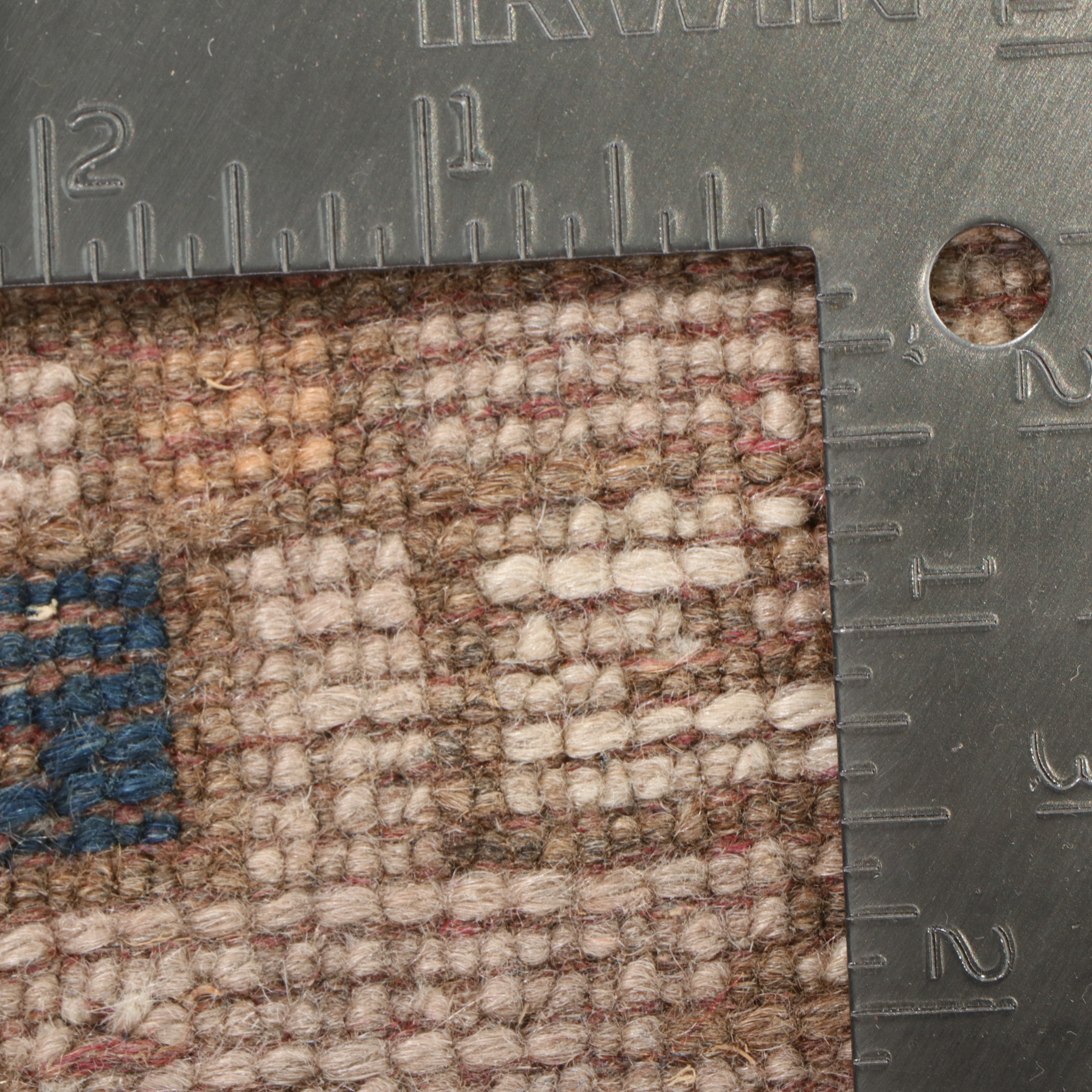 3'11 x 4'9 Hand-Knotted Turkish Anatolian Area Rug