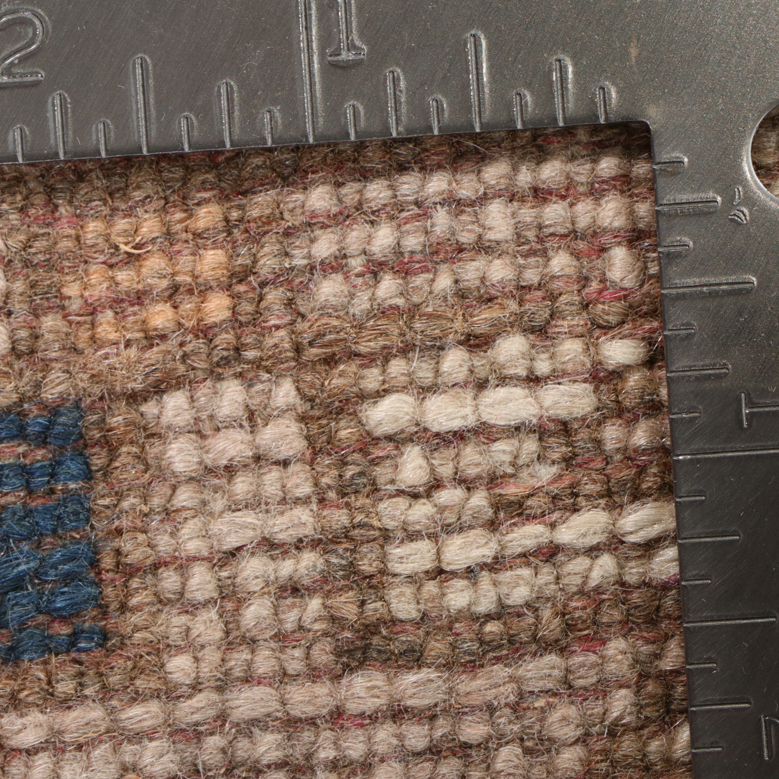 3'11 x 4'9 Hand-Knotted Turkish Anatolian Area Rug