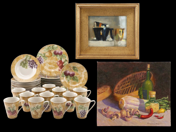 Dine with Us: Food Art & Serveware