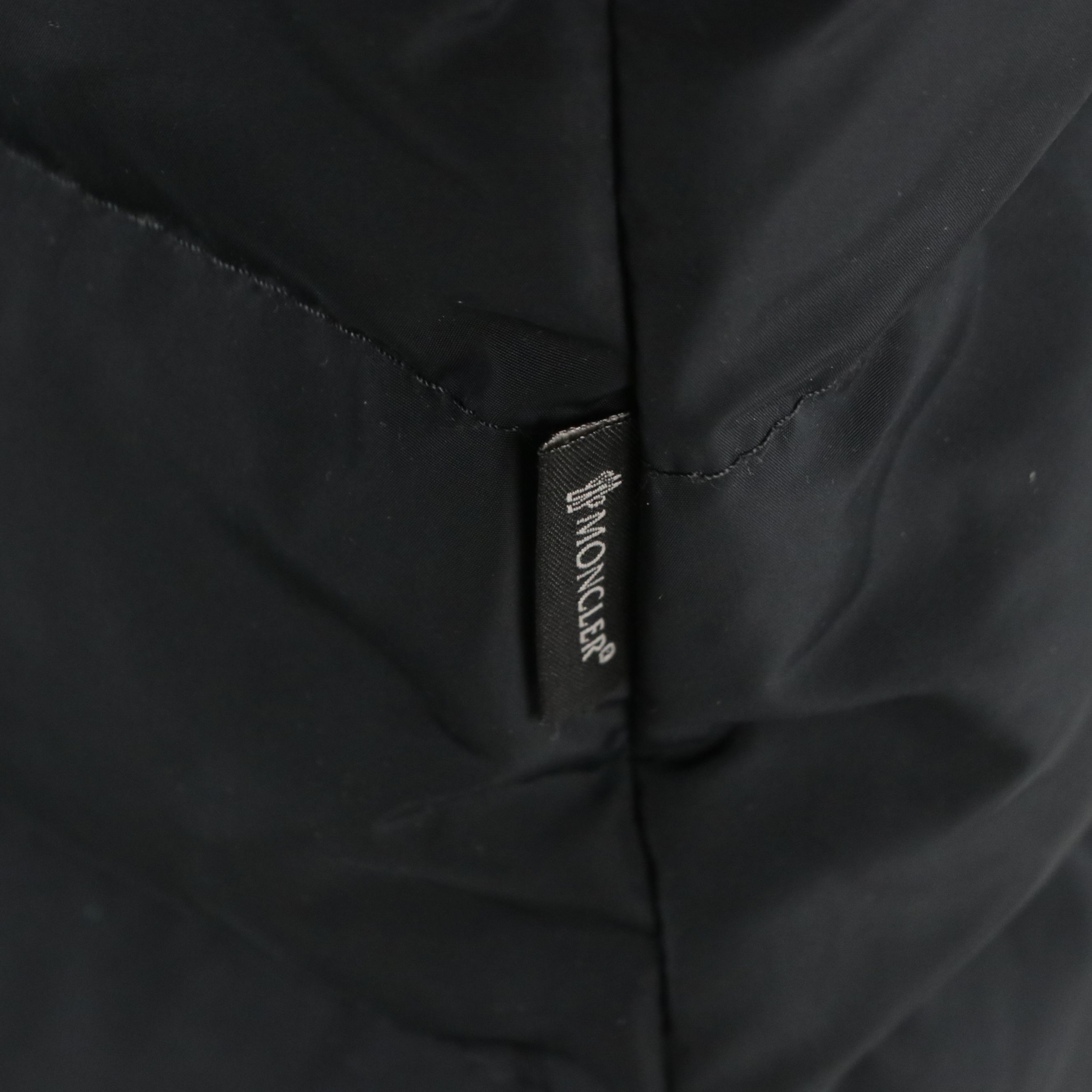 Moncler Gerboise Asymmetrical Zip Quilted Down Coat