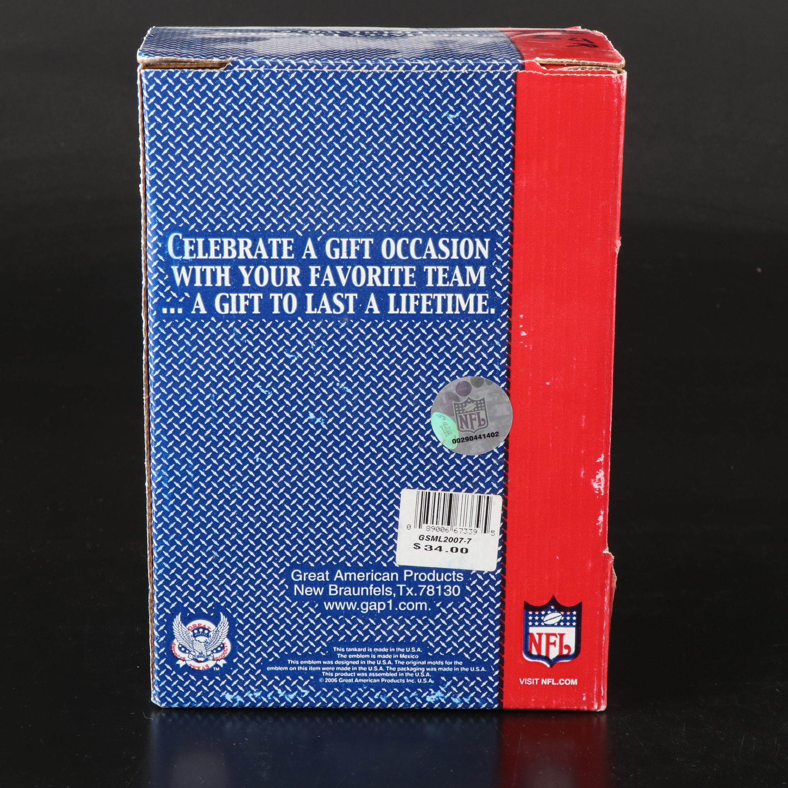 Cincinnati Bengals "Macho Mug" with Tumblers, Beer and Shot Glasses