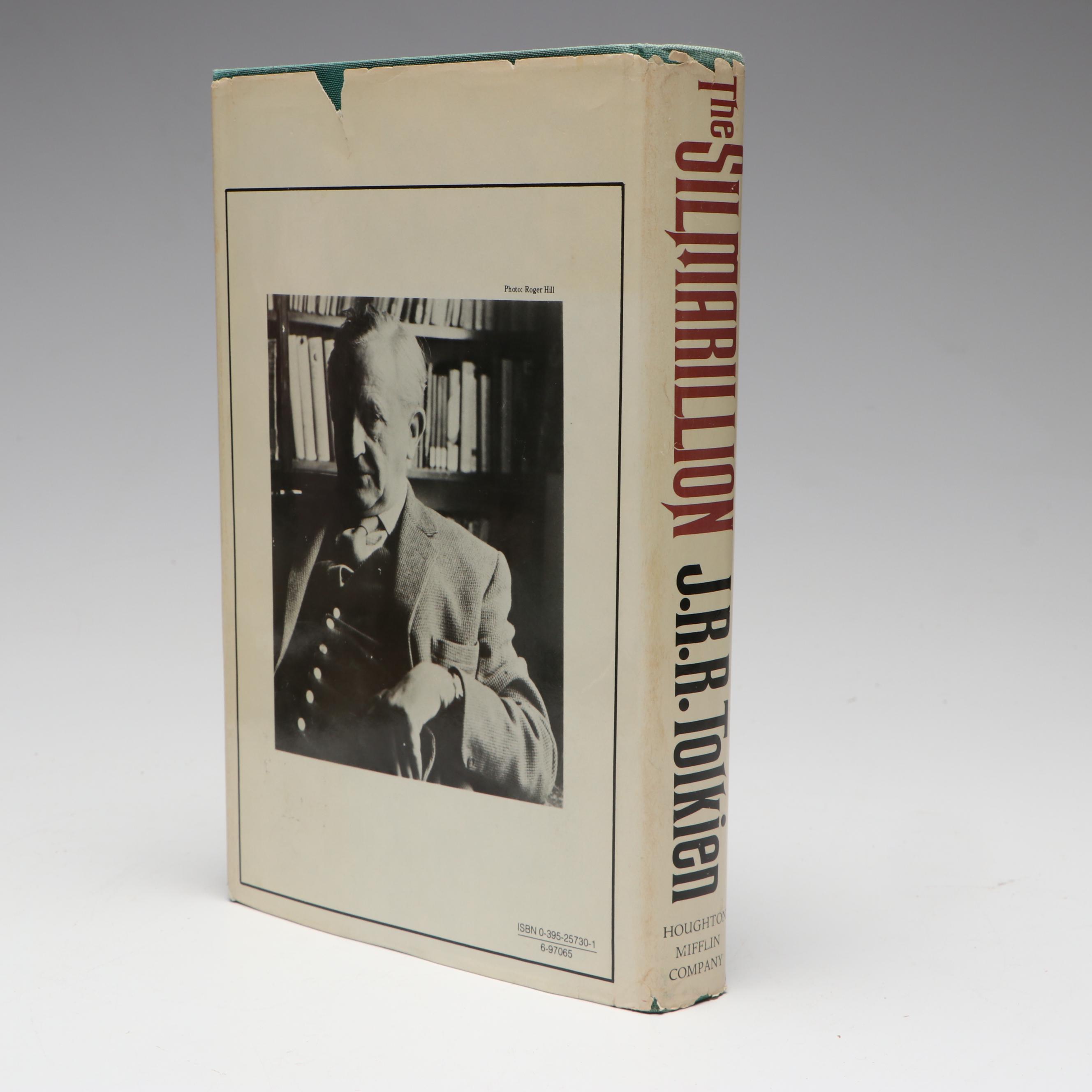 First American Edition "The Silmarillion" by J. R. R. Tolkien with Map, 1977