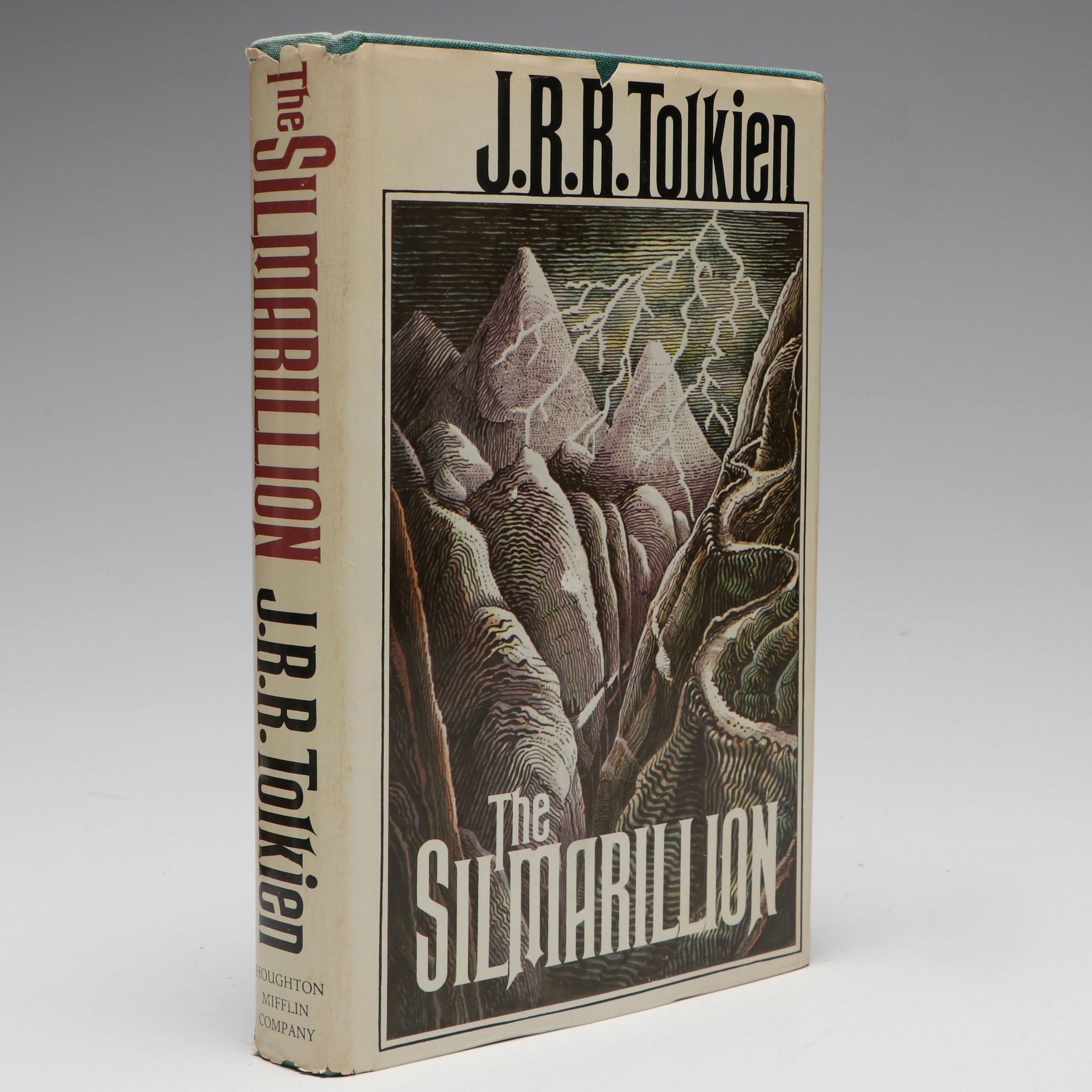 First American Edition "The Silmarillion" by J. R. R. Tolkien with Map, 1977
