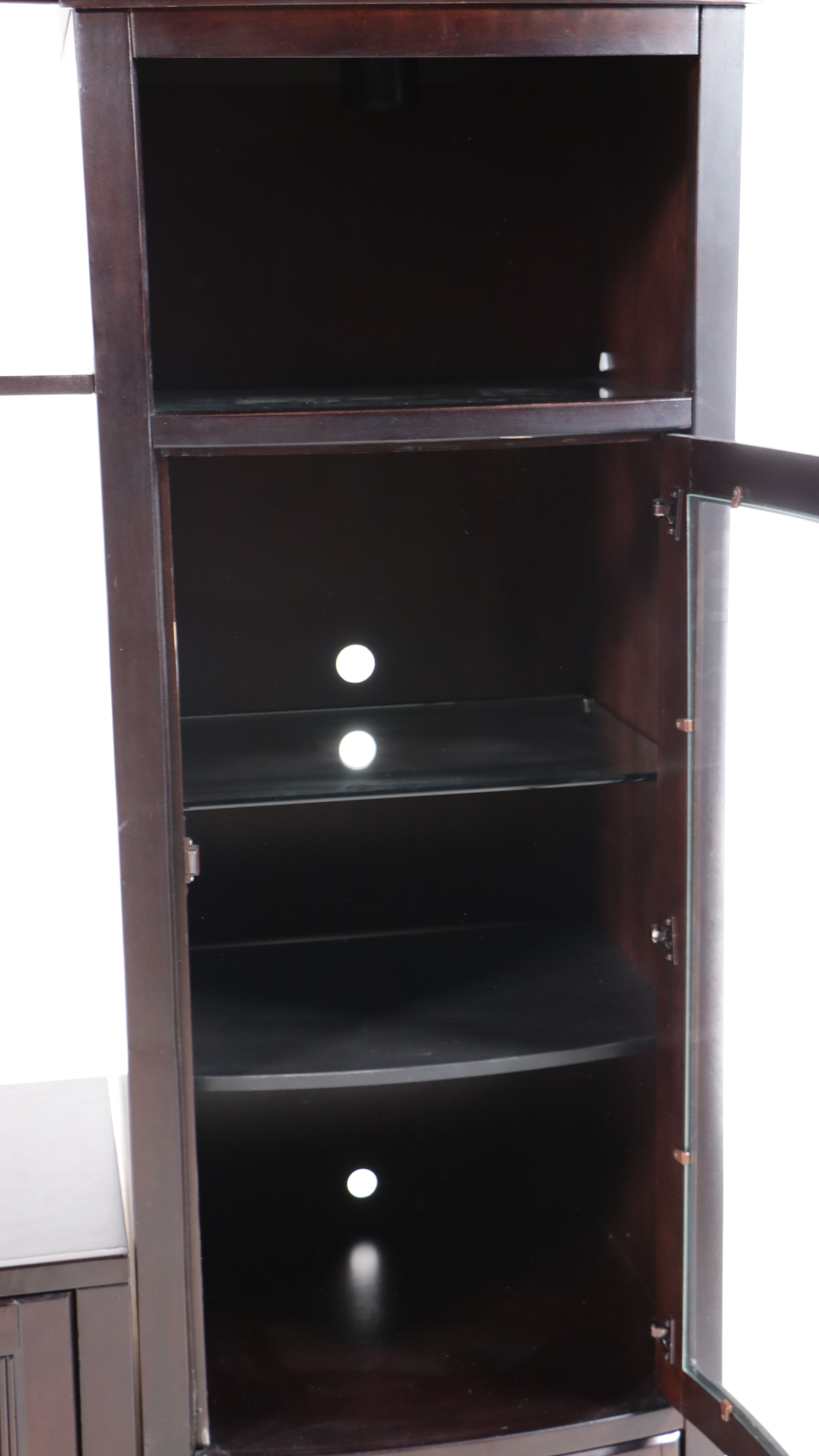 Oak Furniture West Contemporary Entertainment Cabinet