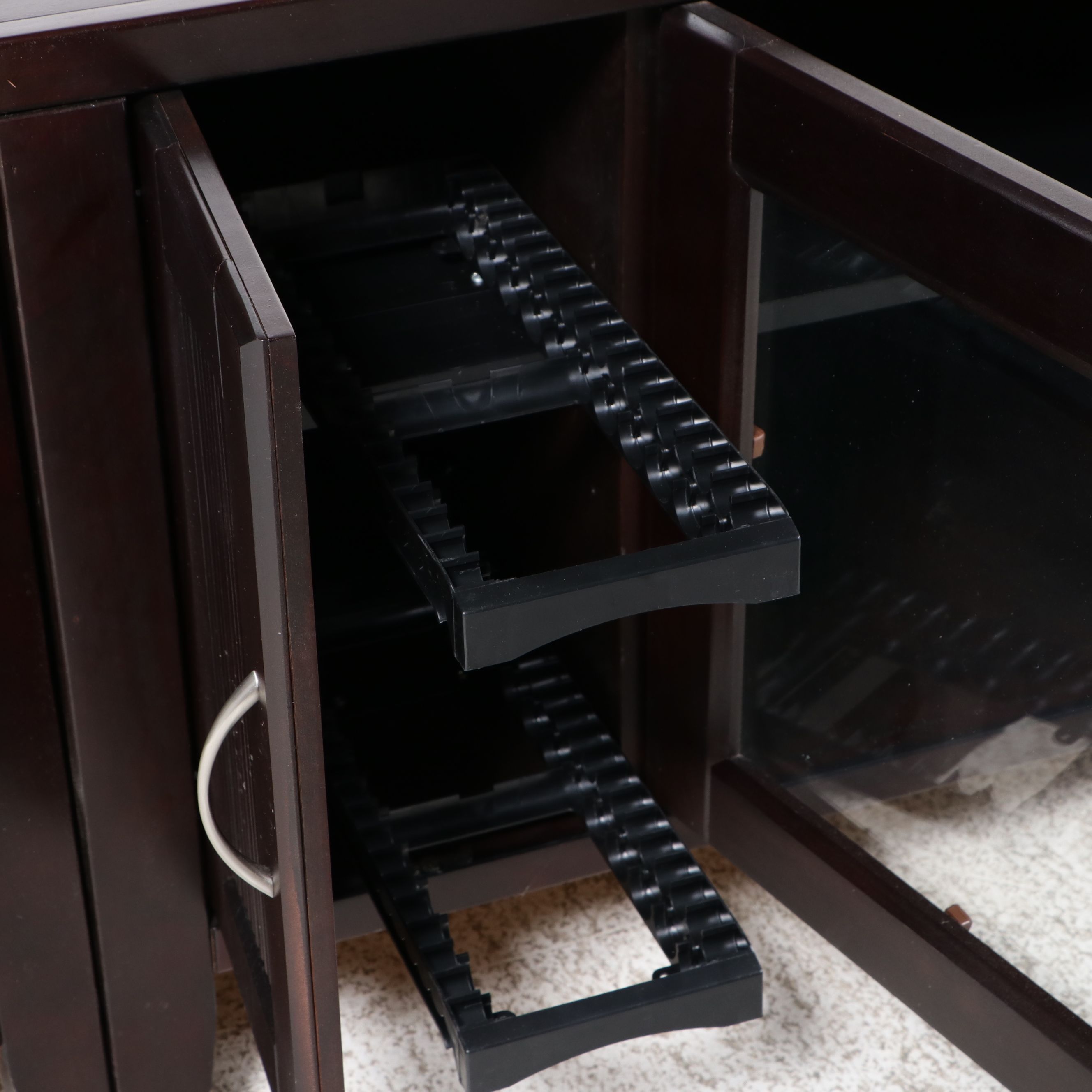 Oak Furniture West Contemporary Entertainment Cabinet