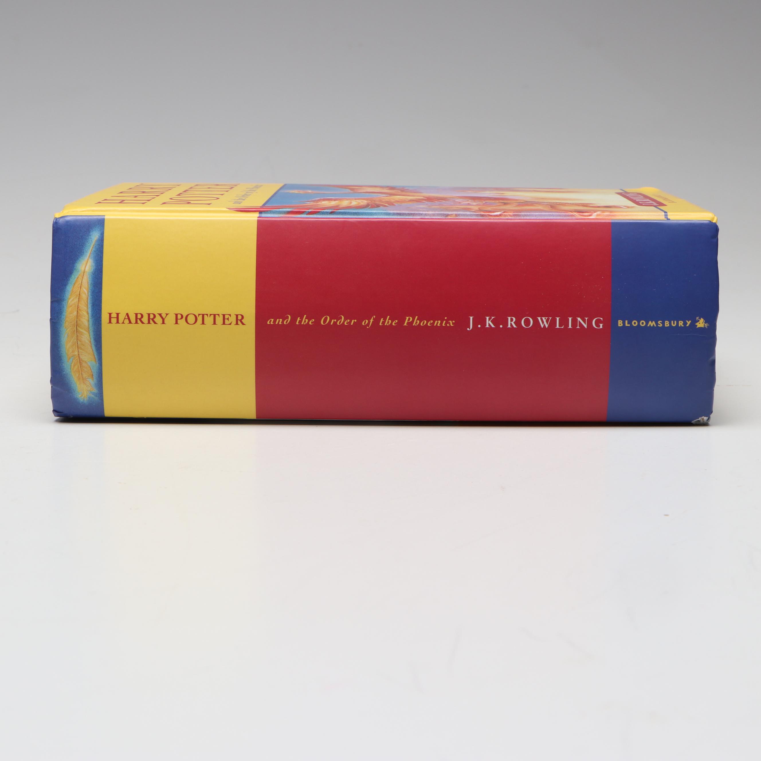 First UK Edition "Harry Potter and the Order of the Phoenix" by J. K. Rowling