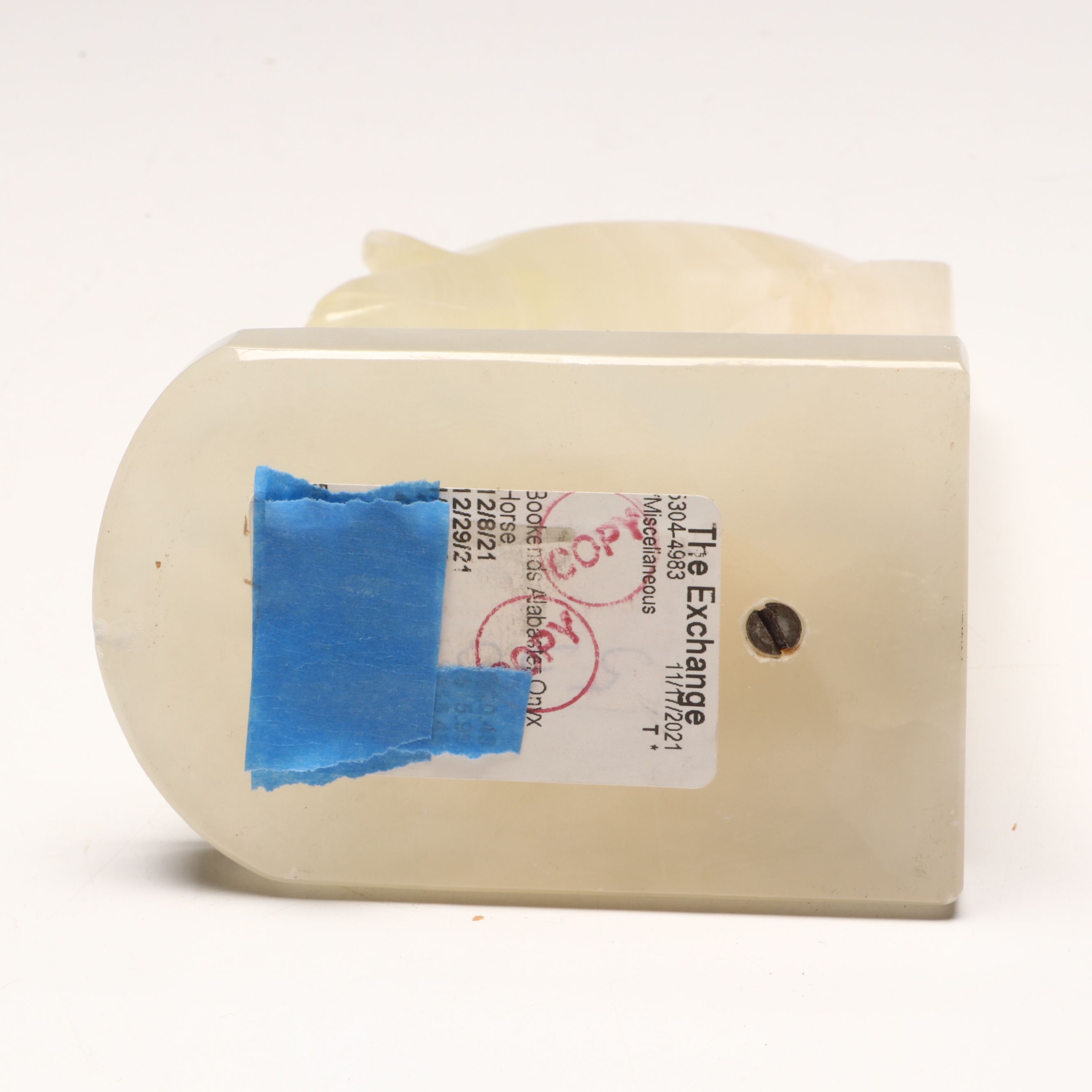 Chinese Wood Decorative Box with Brass Accents and Other Vintage Décor and Books