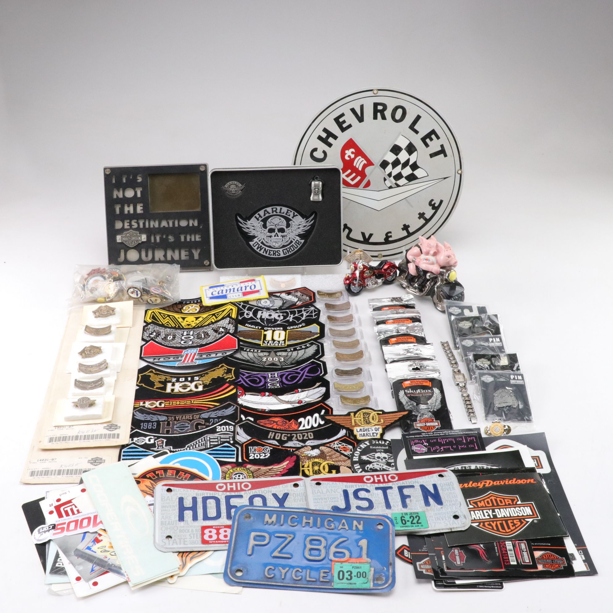 Harley Davidson and Other Automotive Collectibles