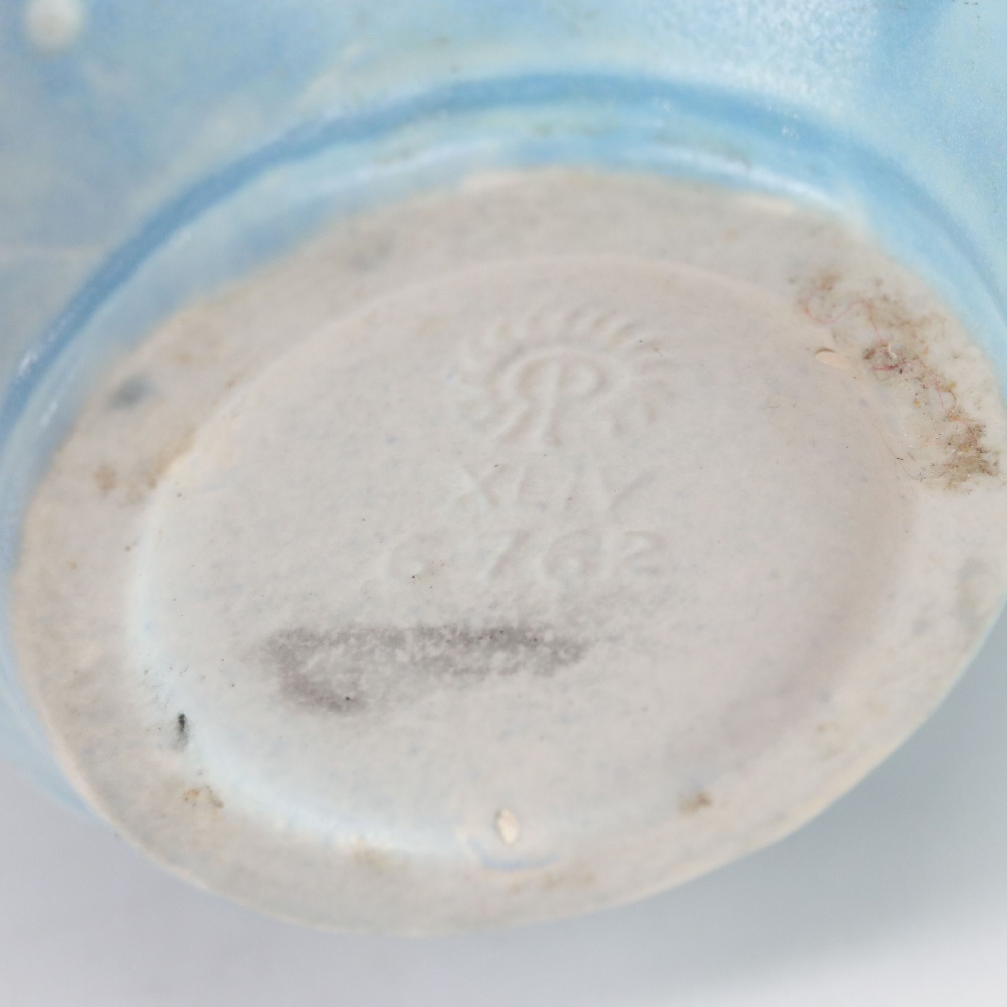 Rookwood Pottery Light Blue Southwestern Style Vase, 1944