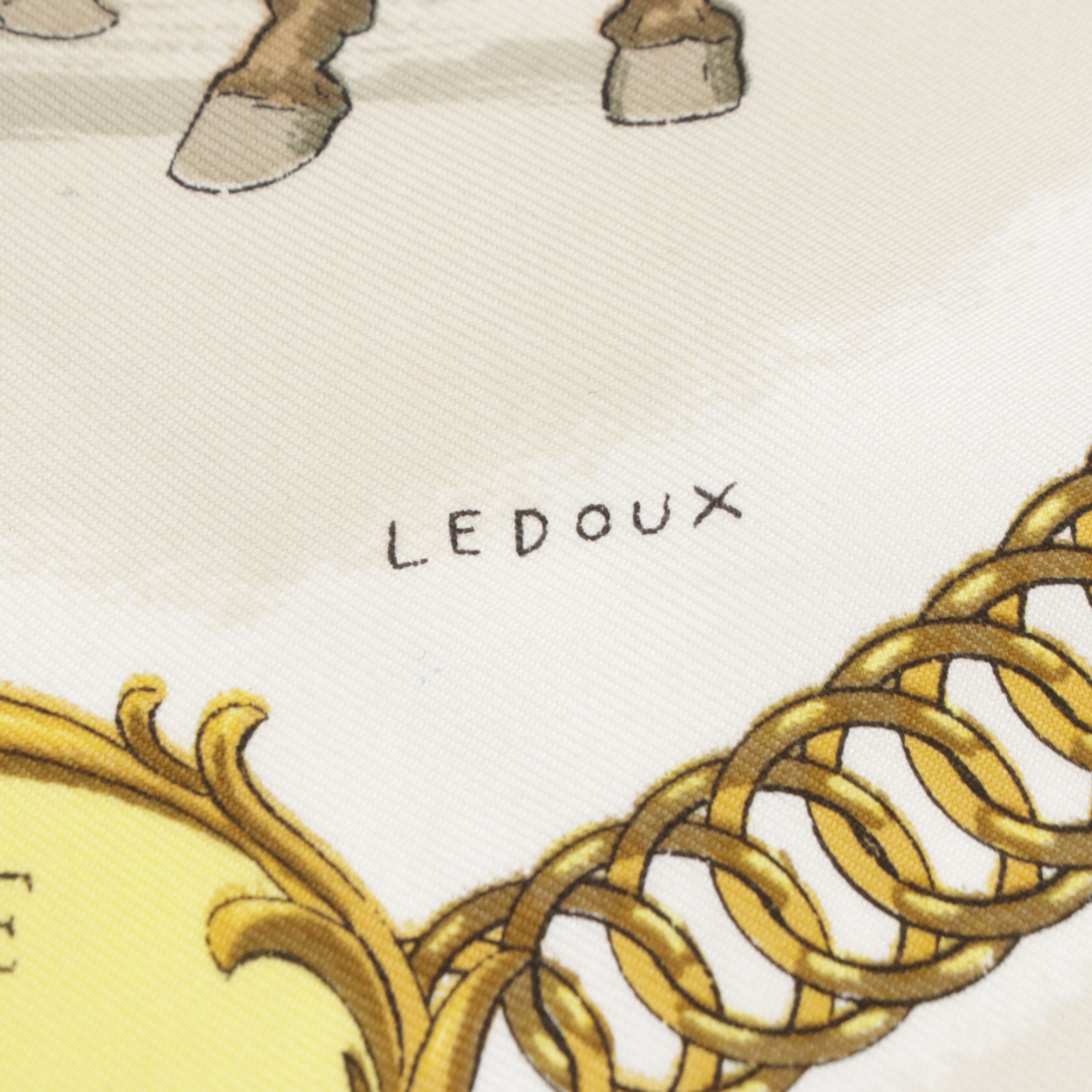 Hermès "La Promenade De Longchamps" Scarf 90 in Silk Twill