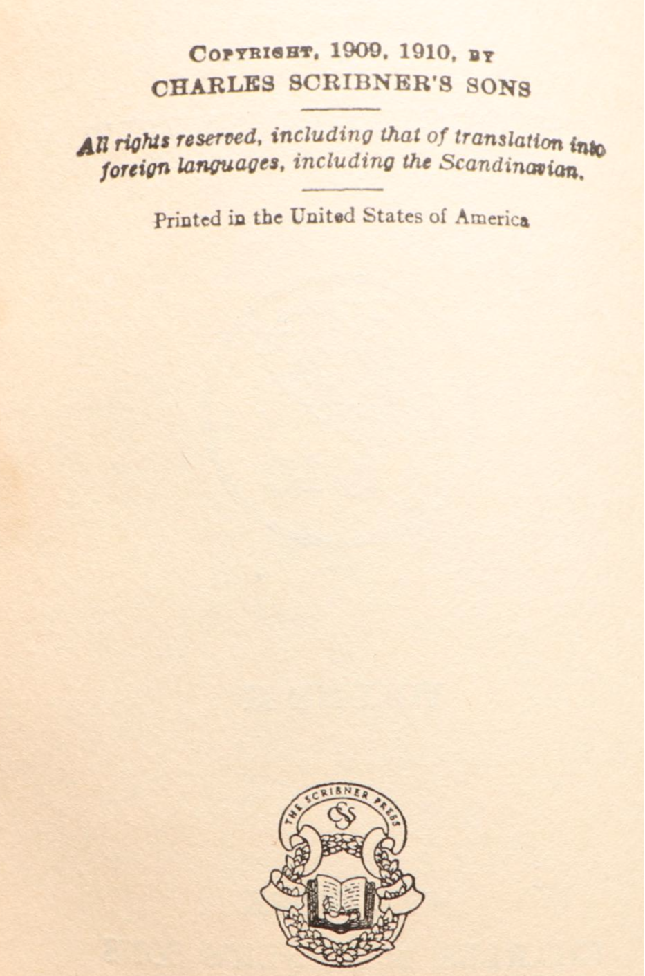 "African Game Trails" Vol. II by Theodore Roosevelt, 1923