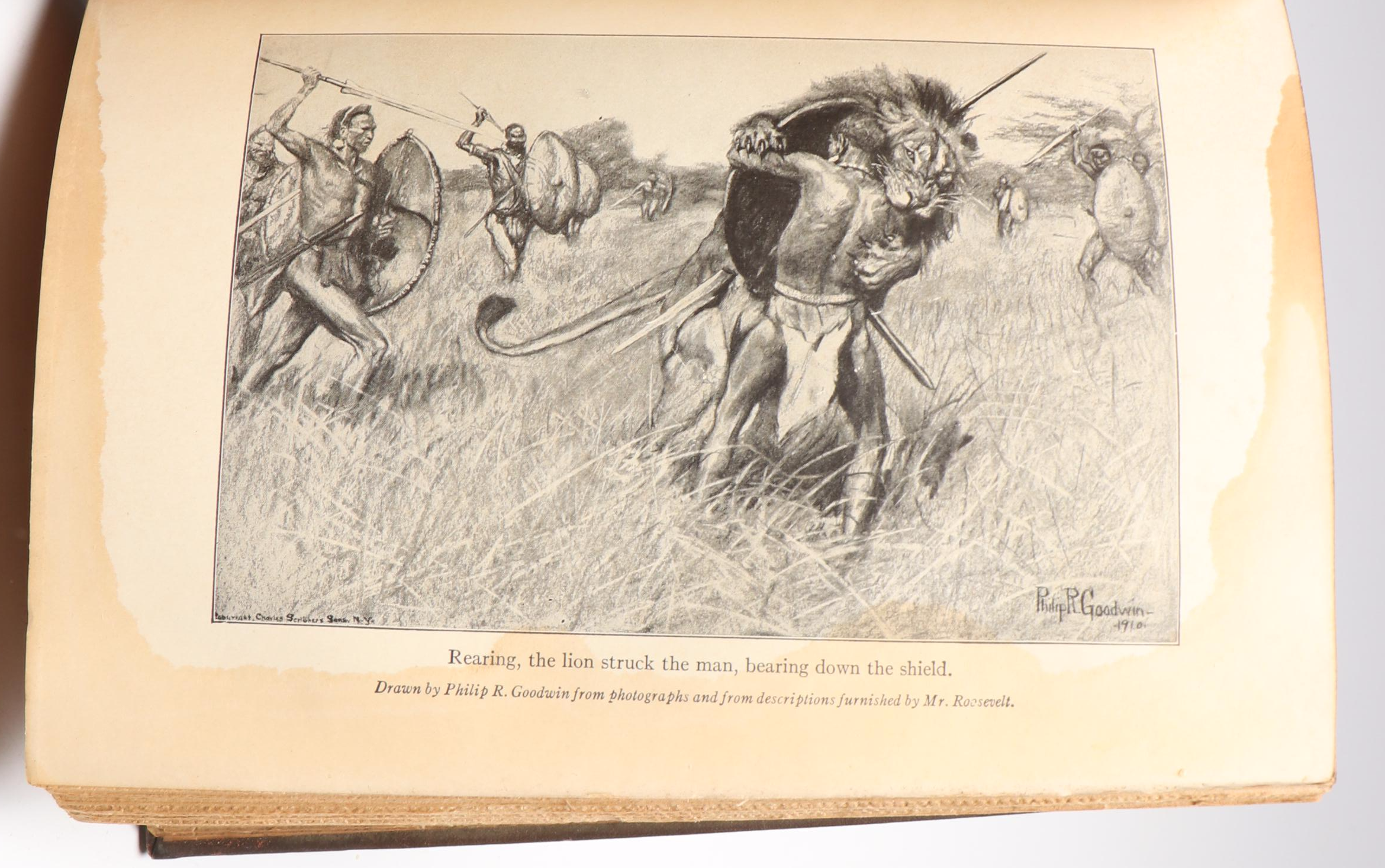 "African Game Trails" Vol. II by Theodore Roosevelt, 1923