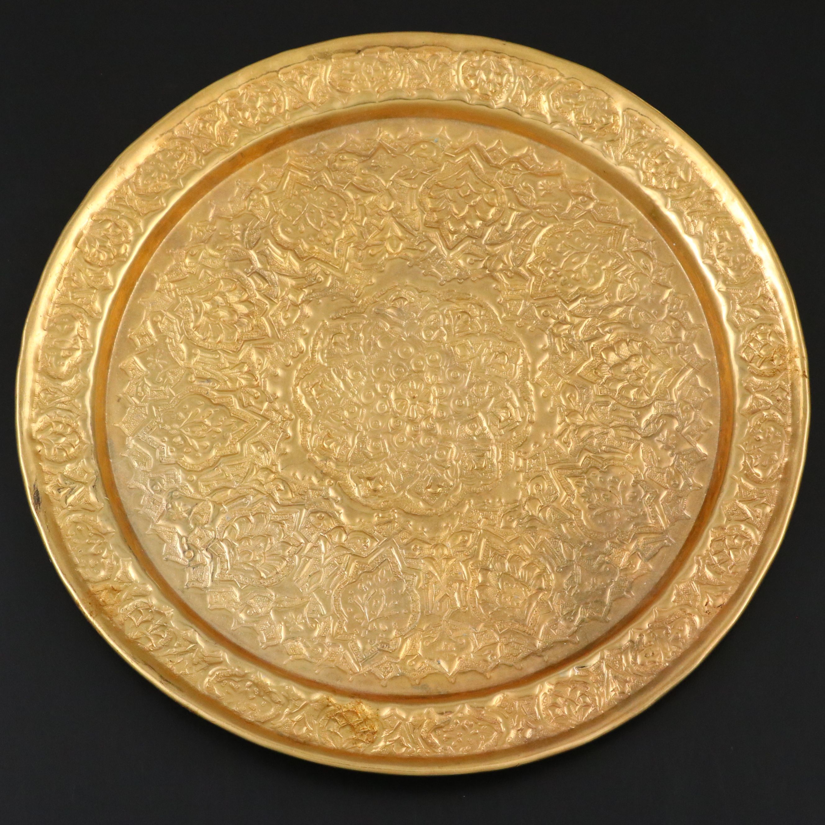 Italian Venetian Style Art Glass Stemware and Other Electroplate Tableware