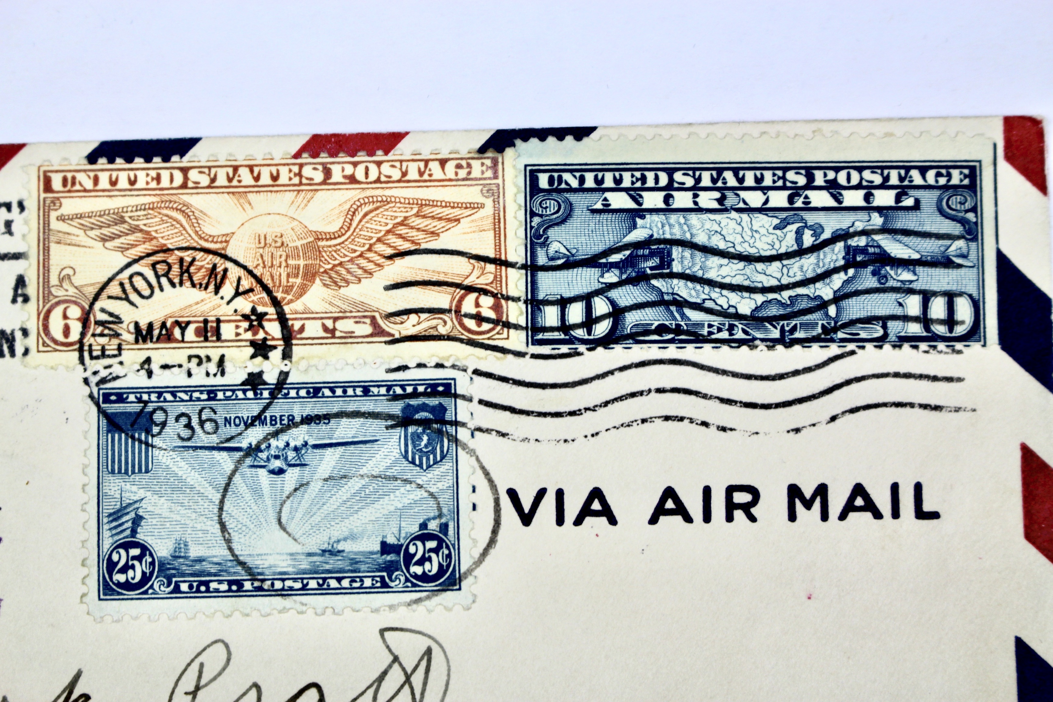 1936 Hindenburg Graf Zeppelin Postal Cover