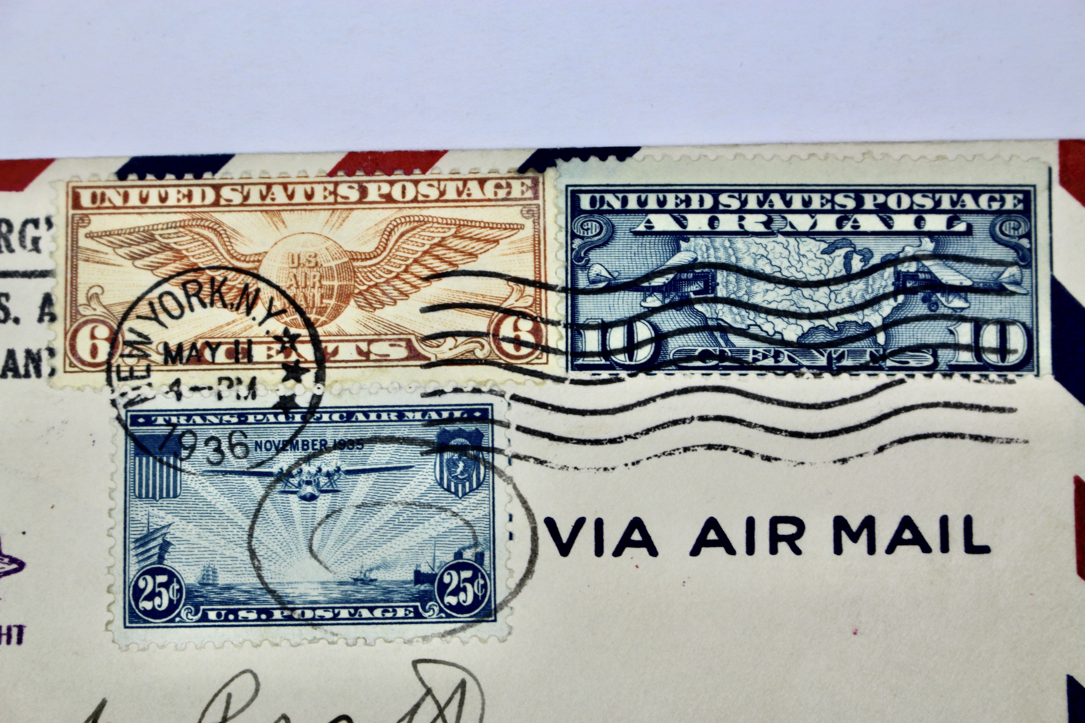 1936 Hindenburg Graf Zeppelin Postal Cover