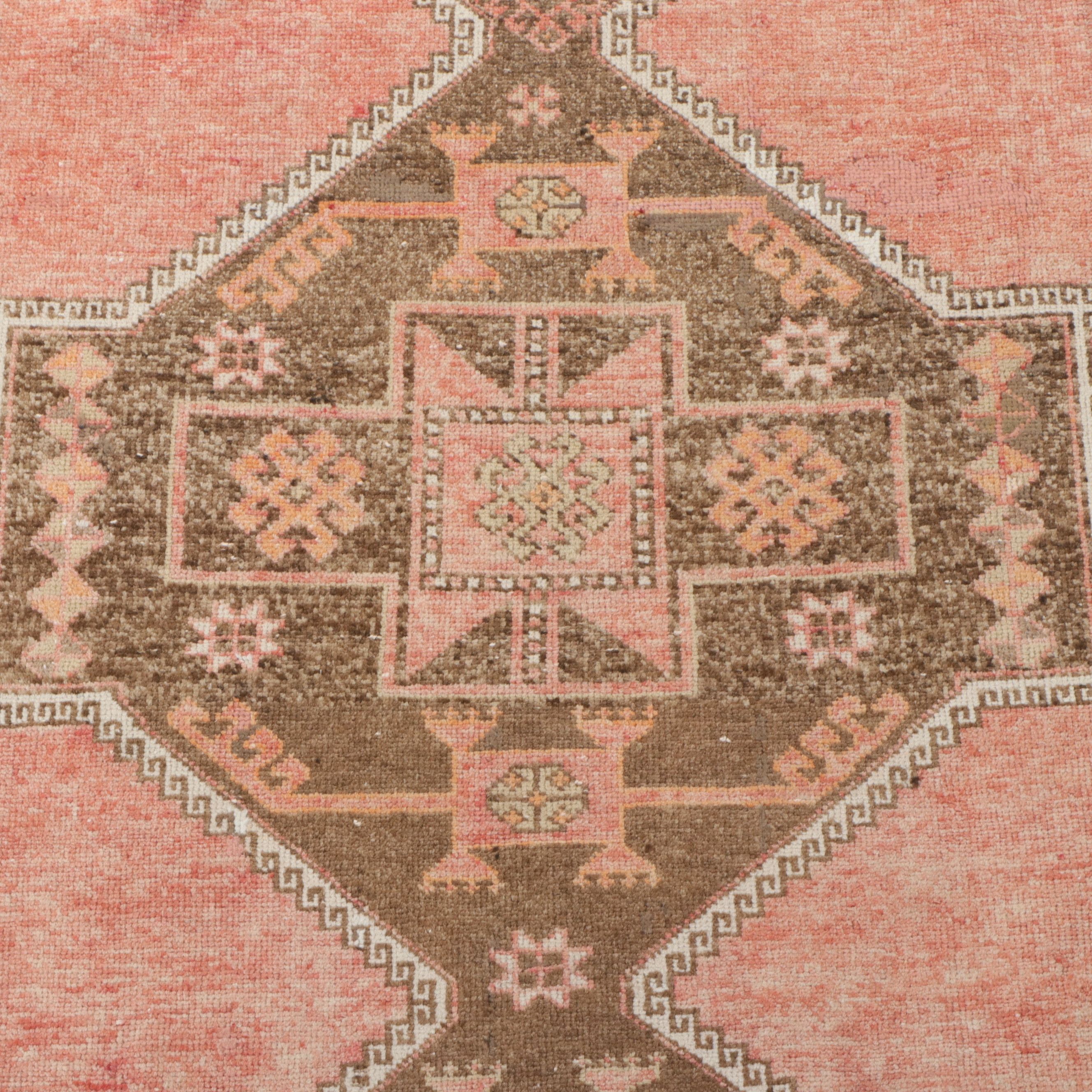 3'1 x 11'6 Hand-Knotted Turkish Anatolian Long Rug