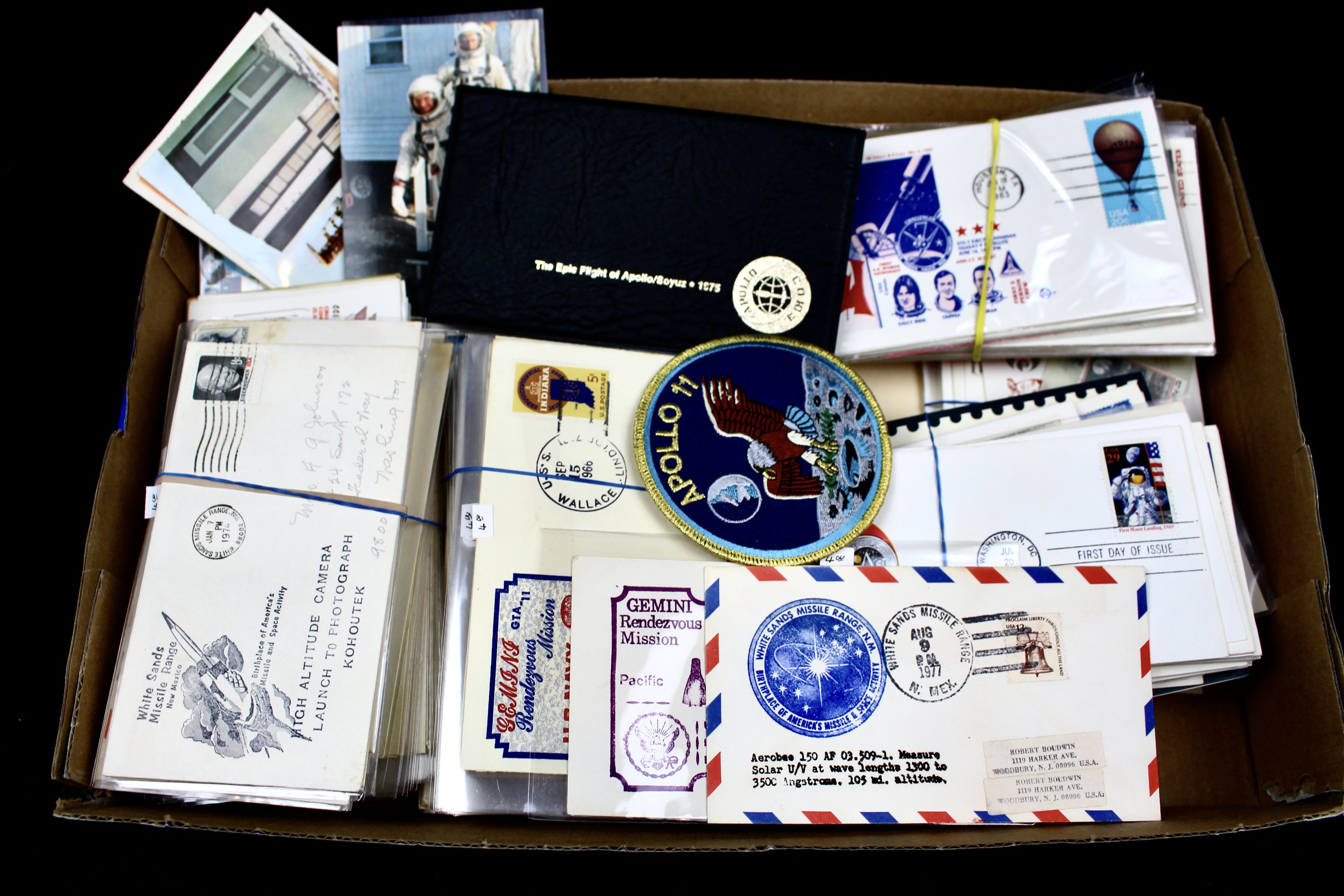 Space-Related Postal Items, Including Covers, Sheets, Postcards, and More