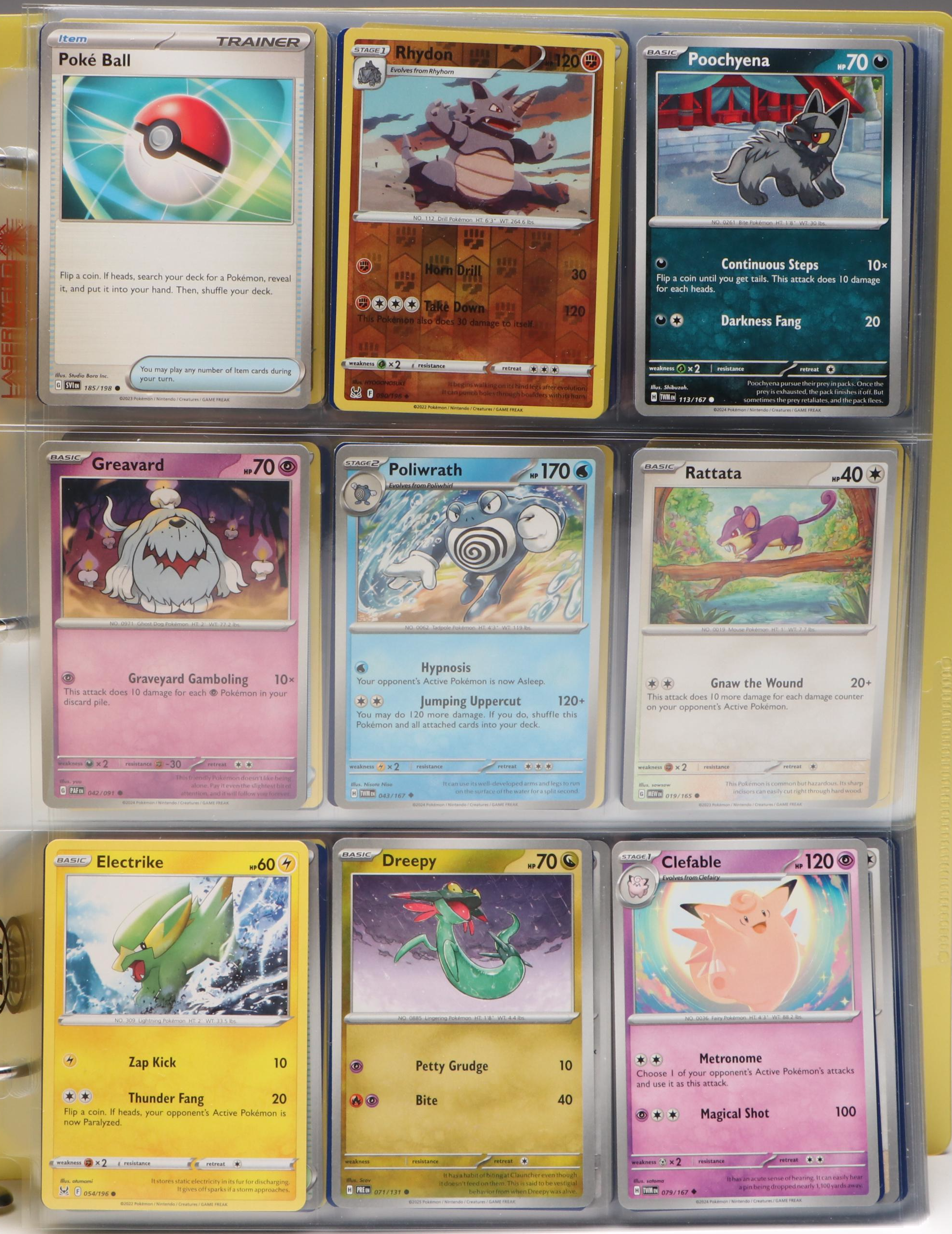 Pokémon Card Collection Featuring Holos and More, 2020s