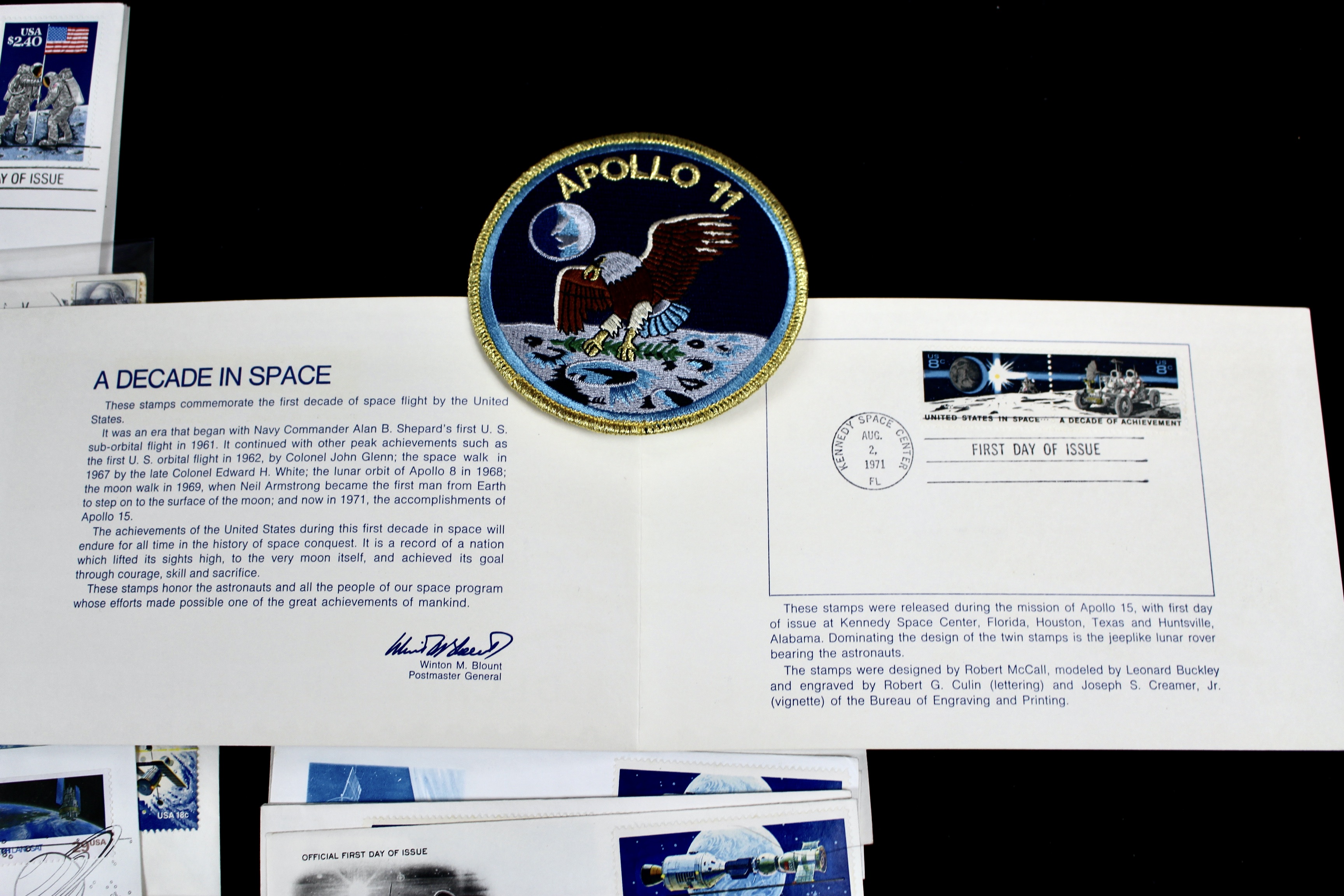 Space-Related Postal Items, Including Covers, Sheets, Postcards, and More