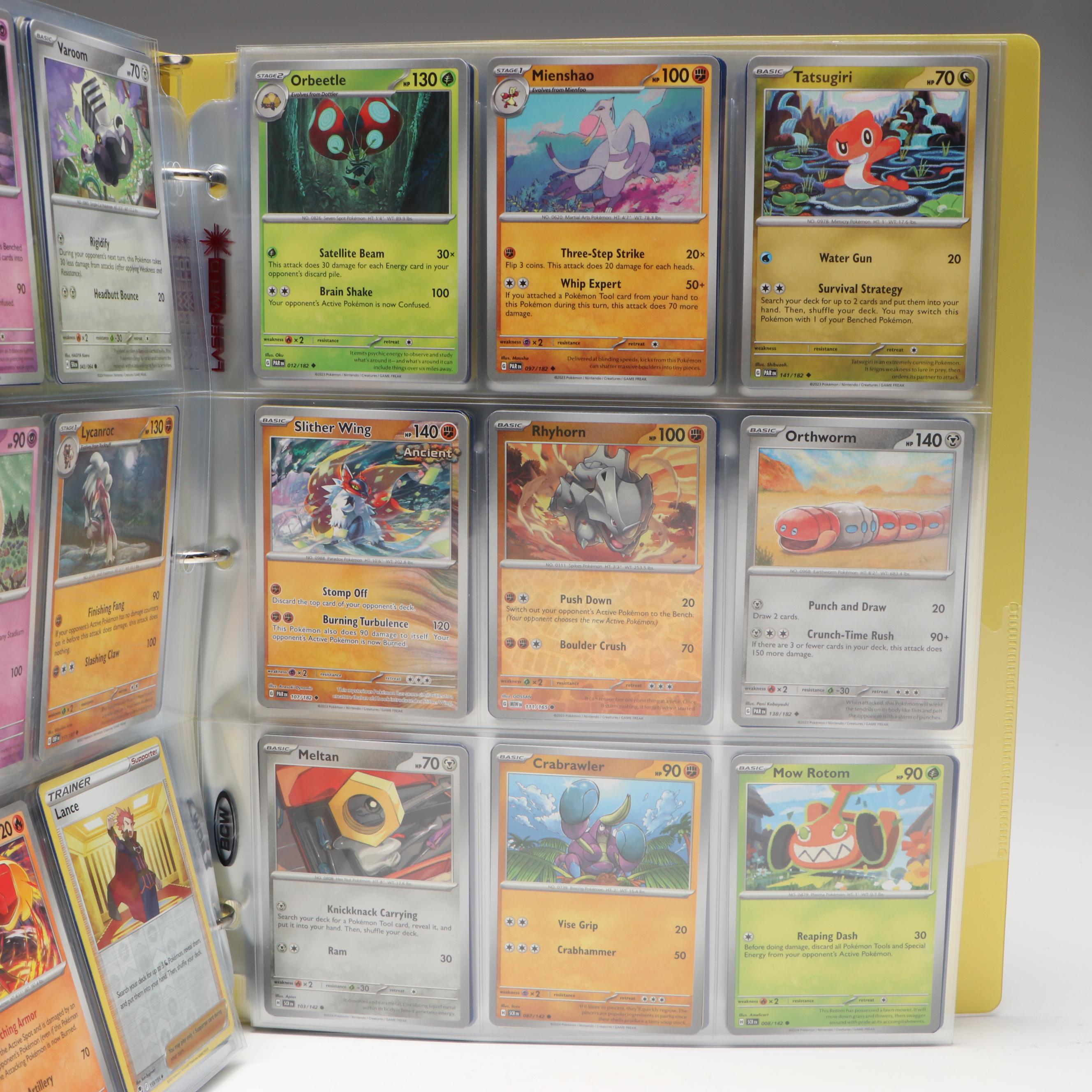 Pokémon Card Collection Featuring Holos and More, 2020s