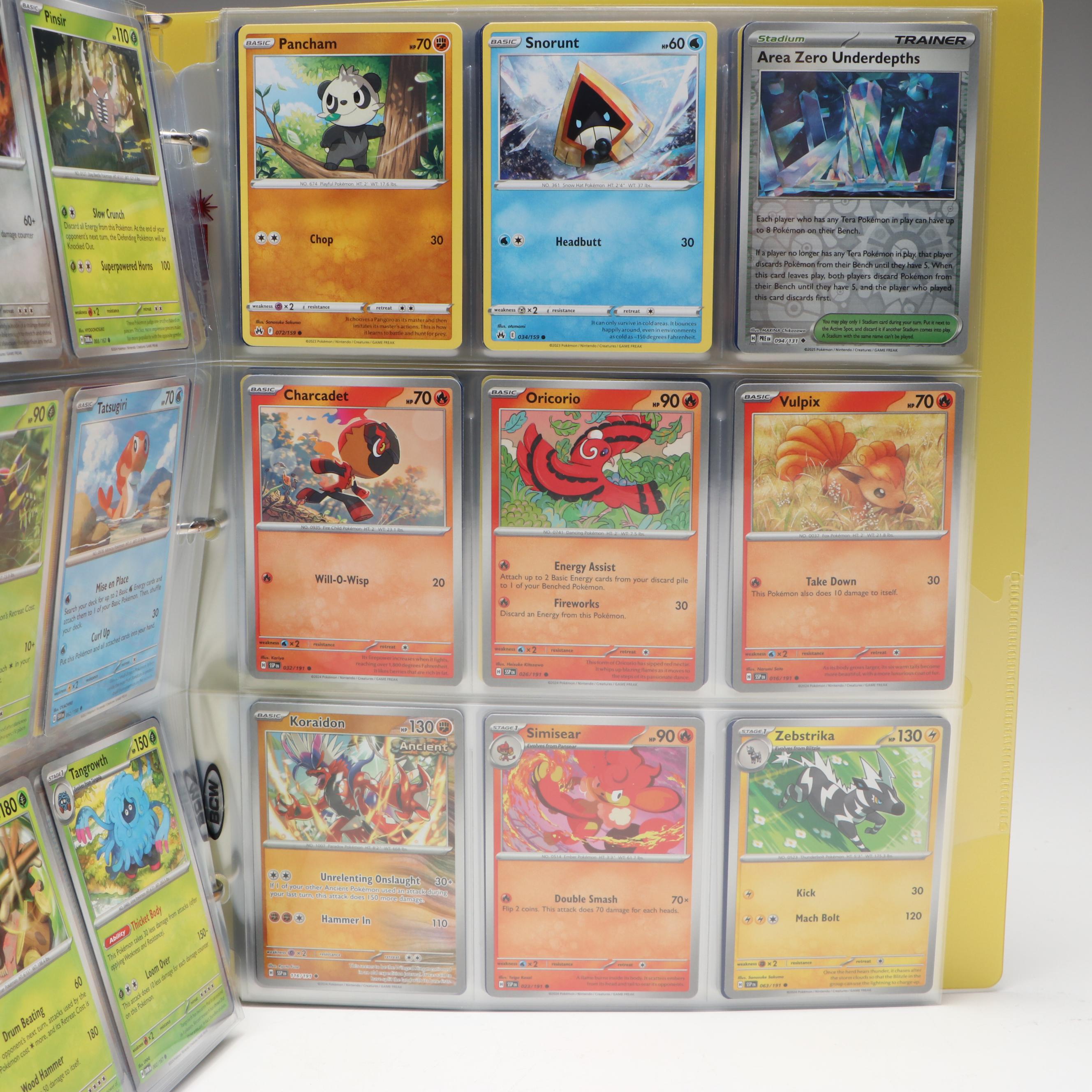 Pokémon Card Collection Featuring Holos and More, 2020s