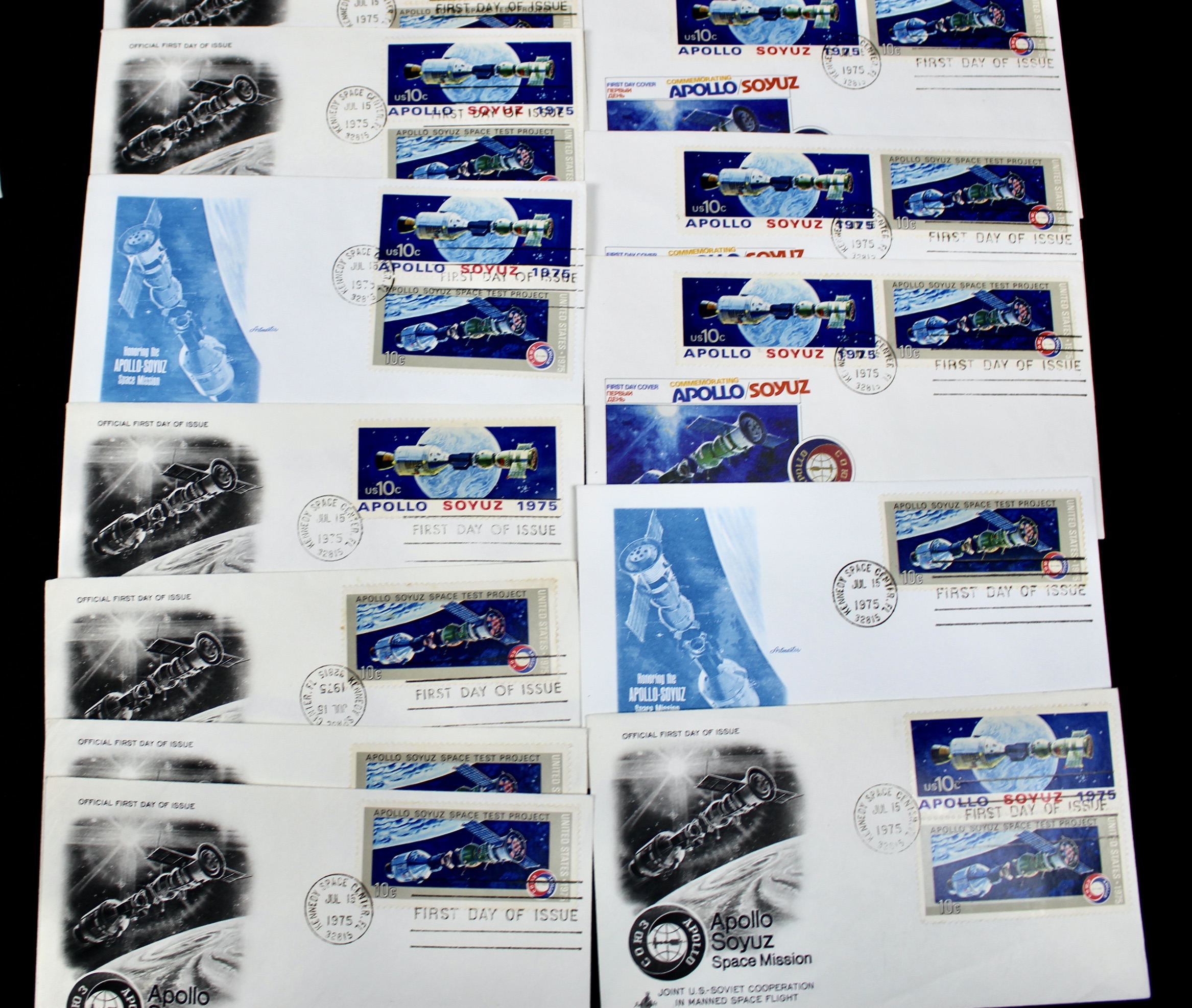 Space-Related Postal Items, Including Covers, Sheets, Postcards, and More