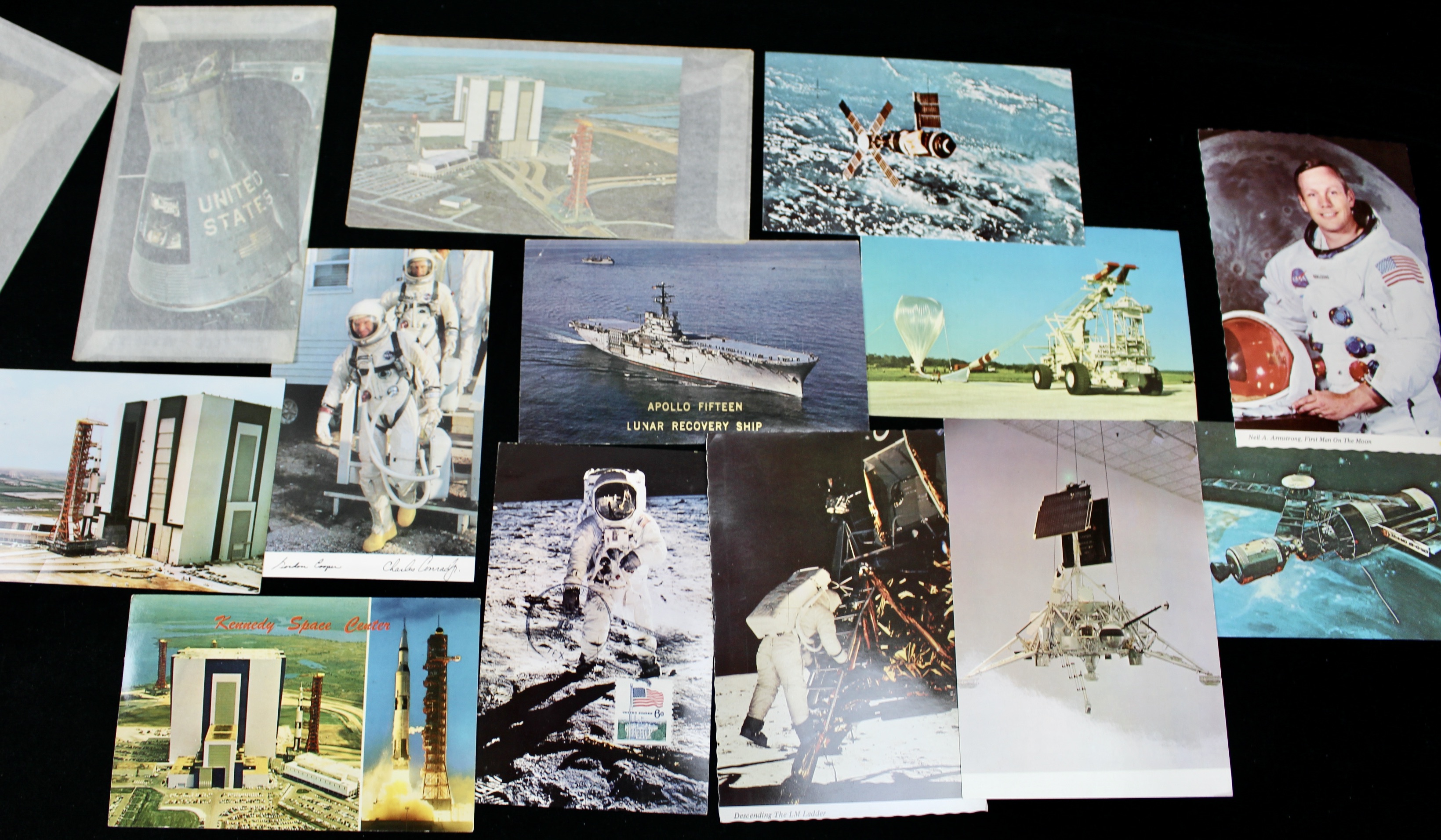 Space-Related Postal Items, Including Covers, Sheets, Postcards, and More