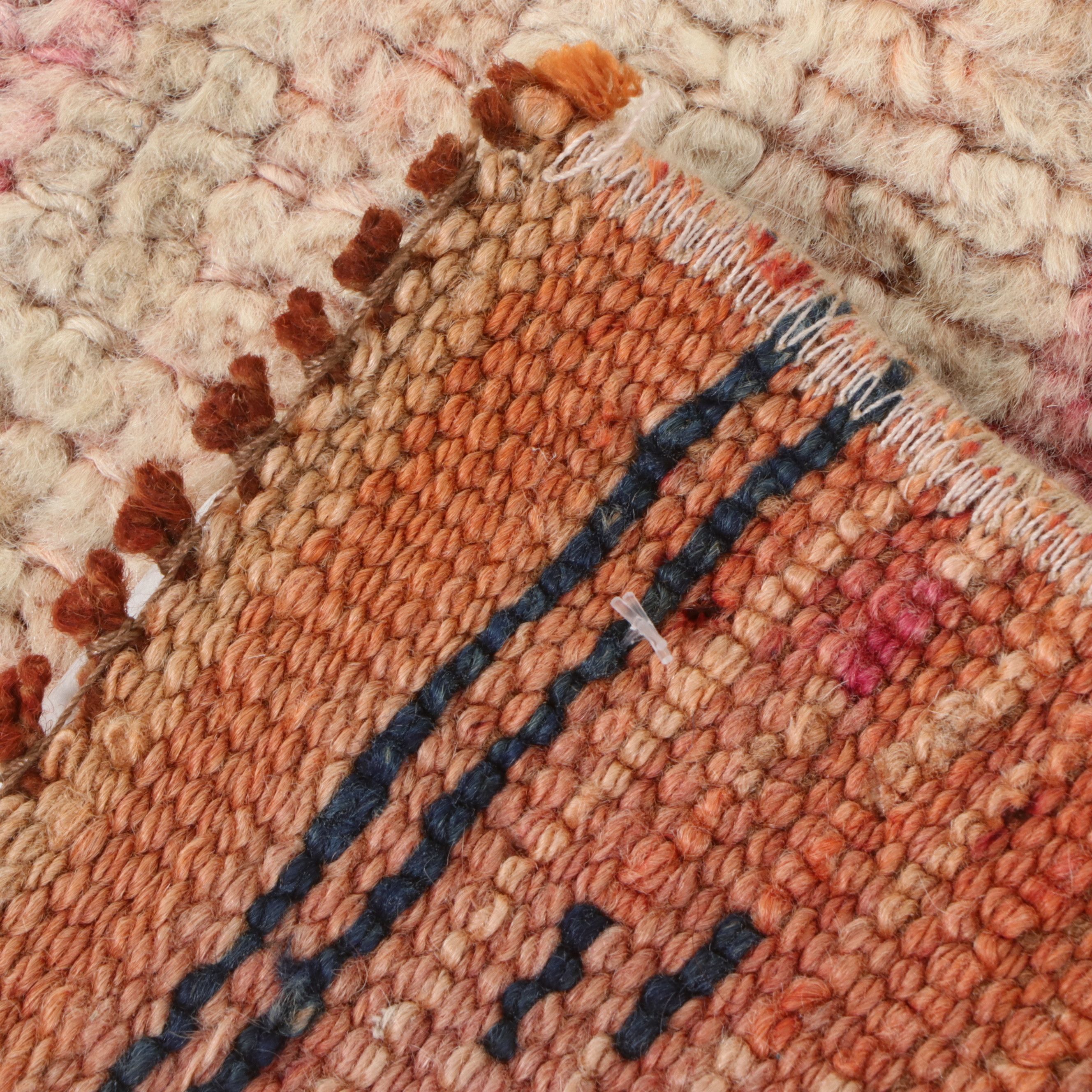 2'9 x 8'8 Hand-Knotted Turkish Oushak Carpet Runner