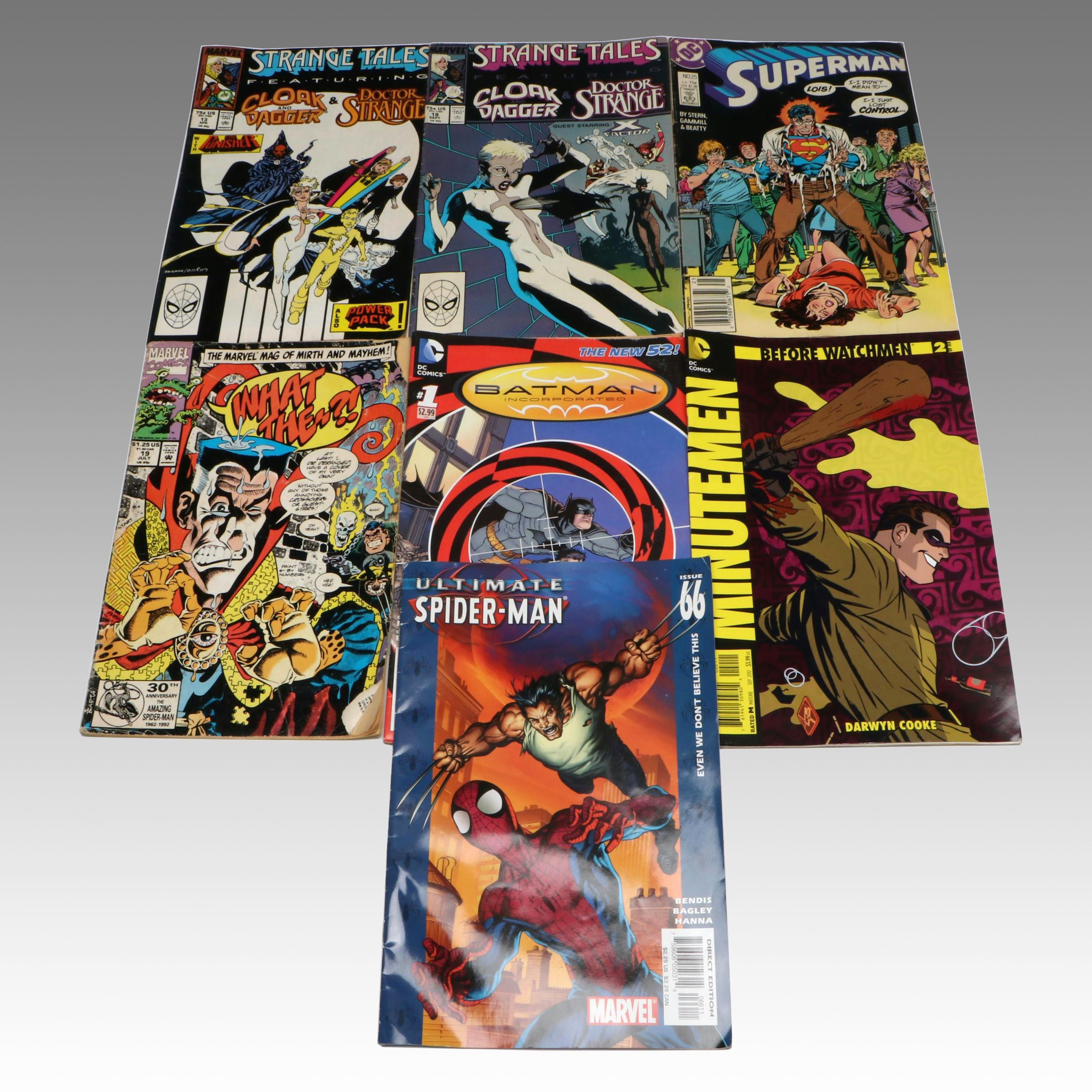 Marvel "Strange Tales" with More Modern Age Comics