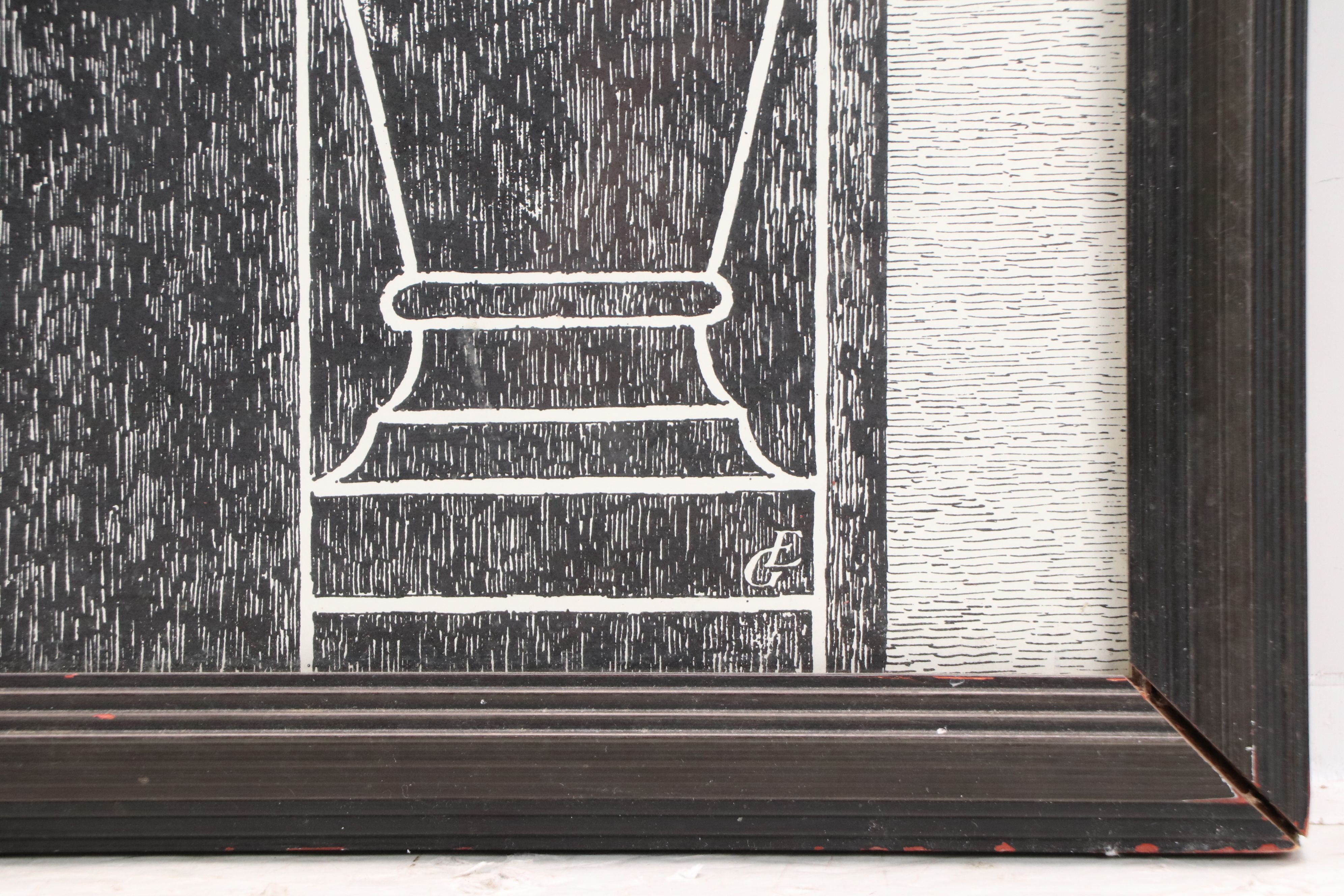 Edward Gorey Lithograph Poster "Mystery!" PBS, 1980