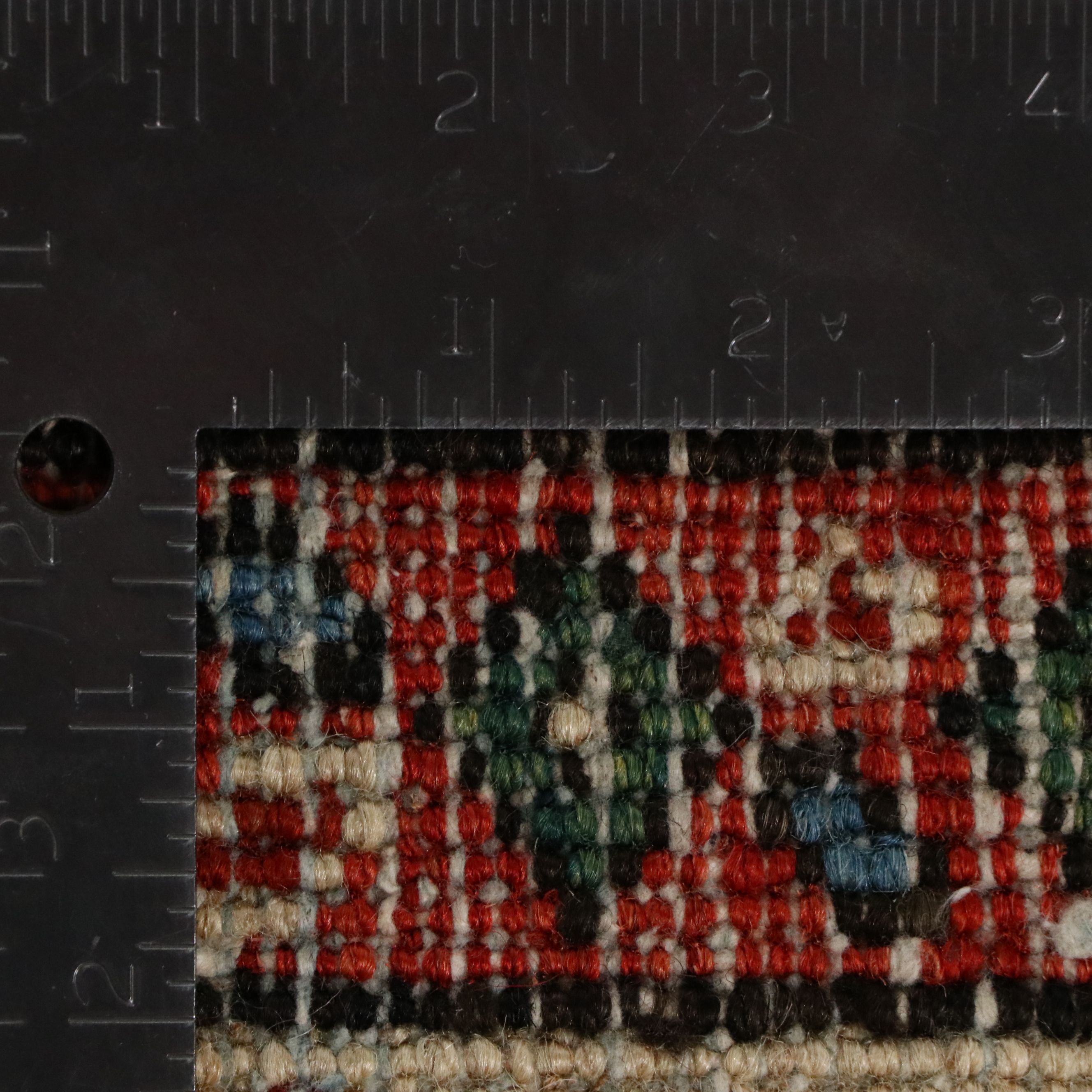 8'7 x 11'4 Hand-Knotted Persian Heriz Area Rug