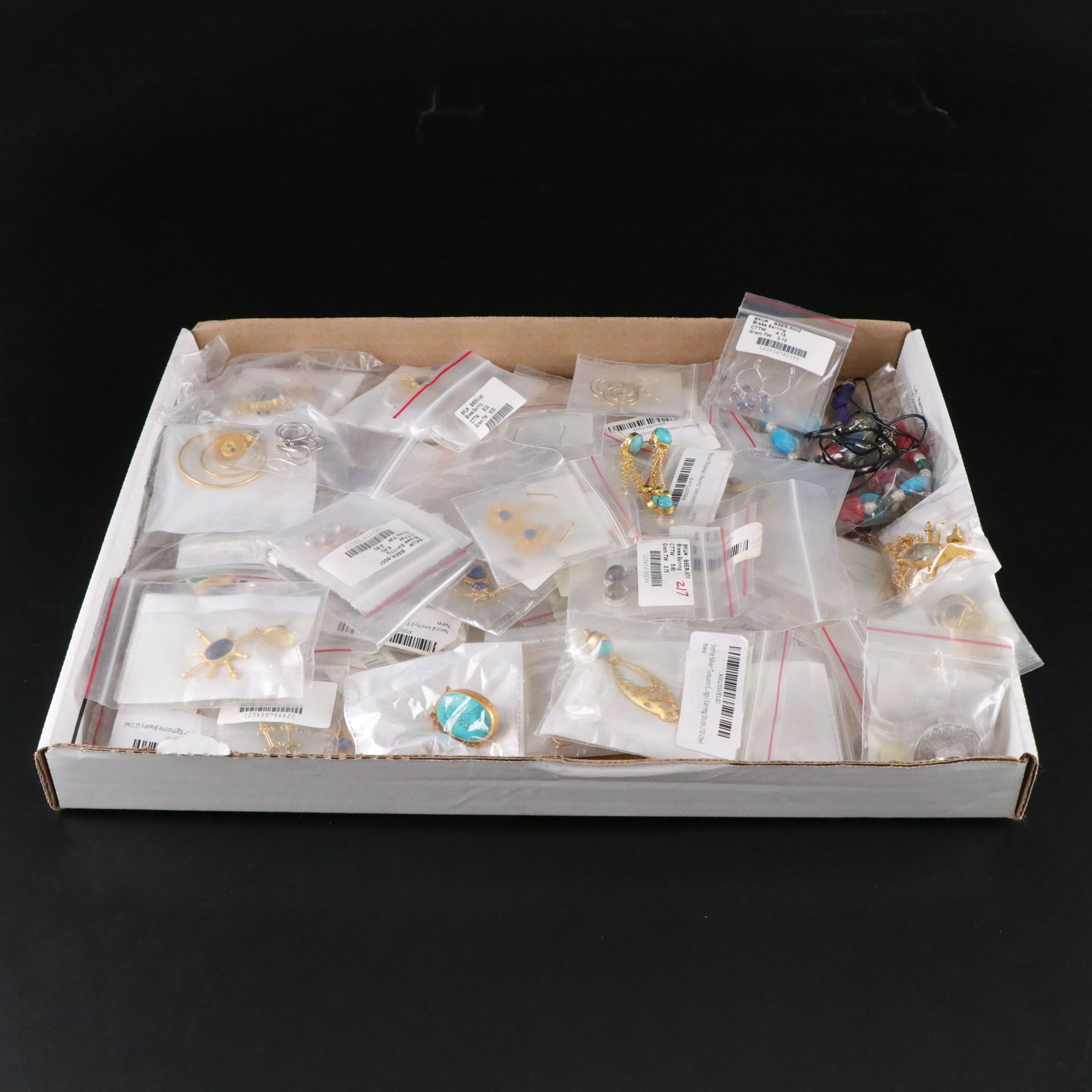 Uncommon Discoveries: Assorted Brass Earrings, Necklaces & More