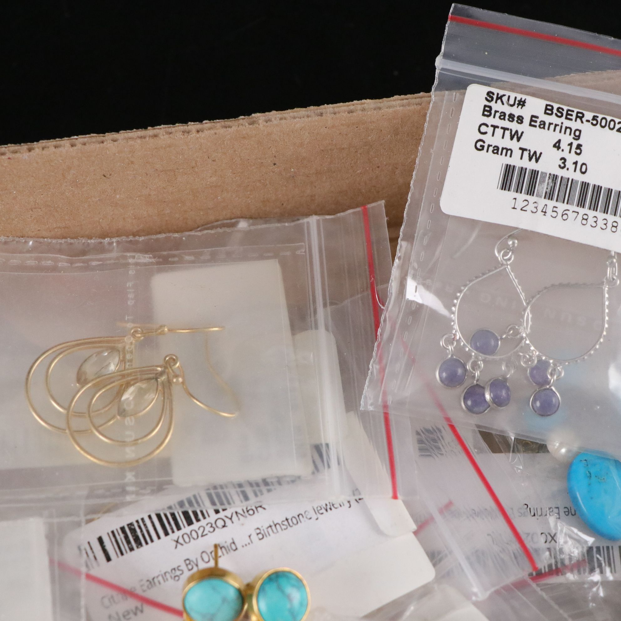 Uncommon Discoveries: Assorted Brass Earrings, Necklaces & More