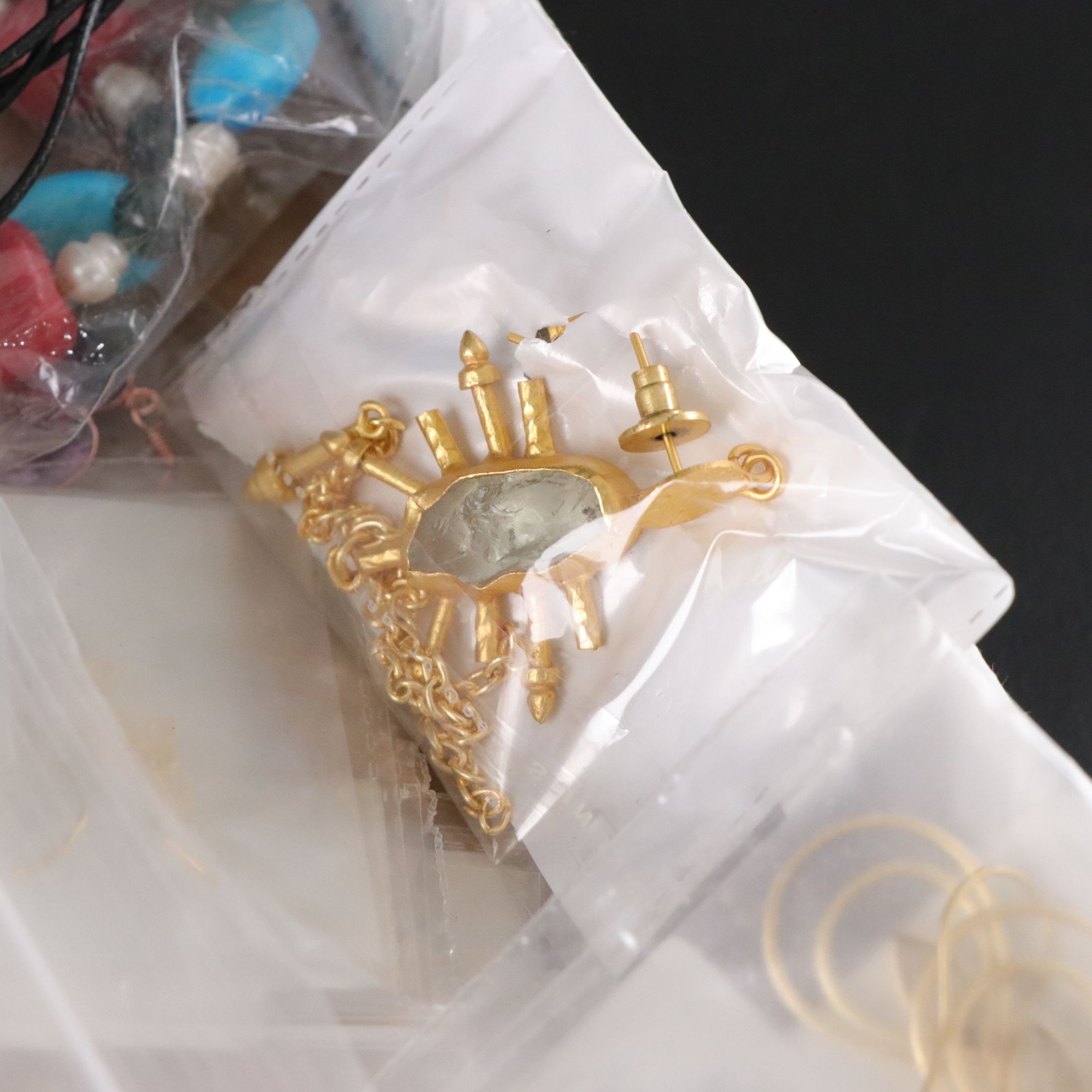 Uncommon Discoveries: Assorted Brass Earrings, Necklaces & More