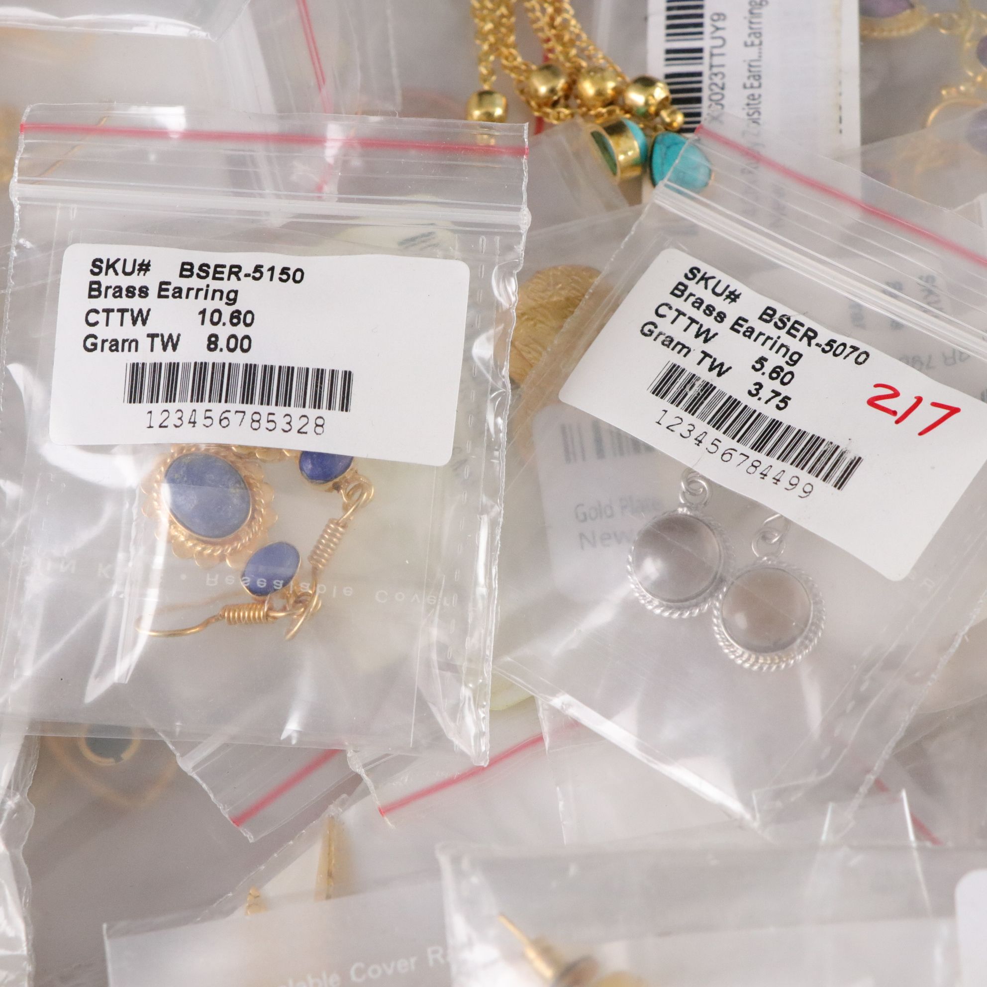 Uncommon Discoveries: Assorted Brass Earrings, Necklaces & More