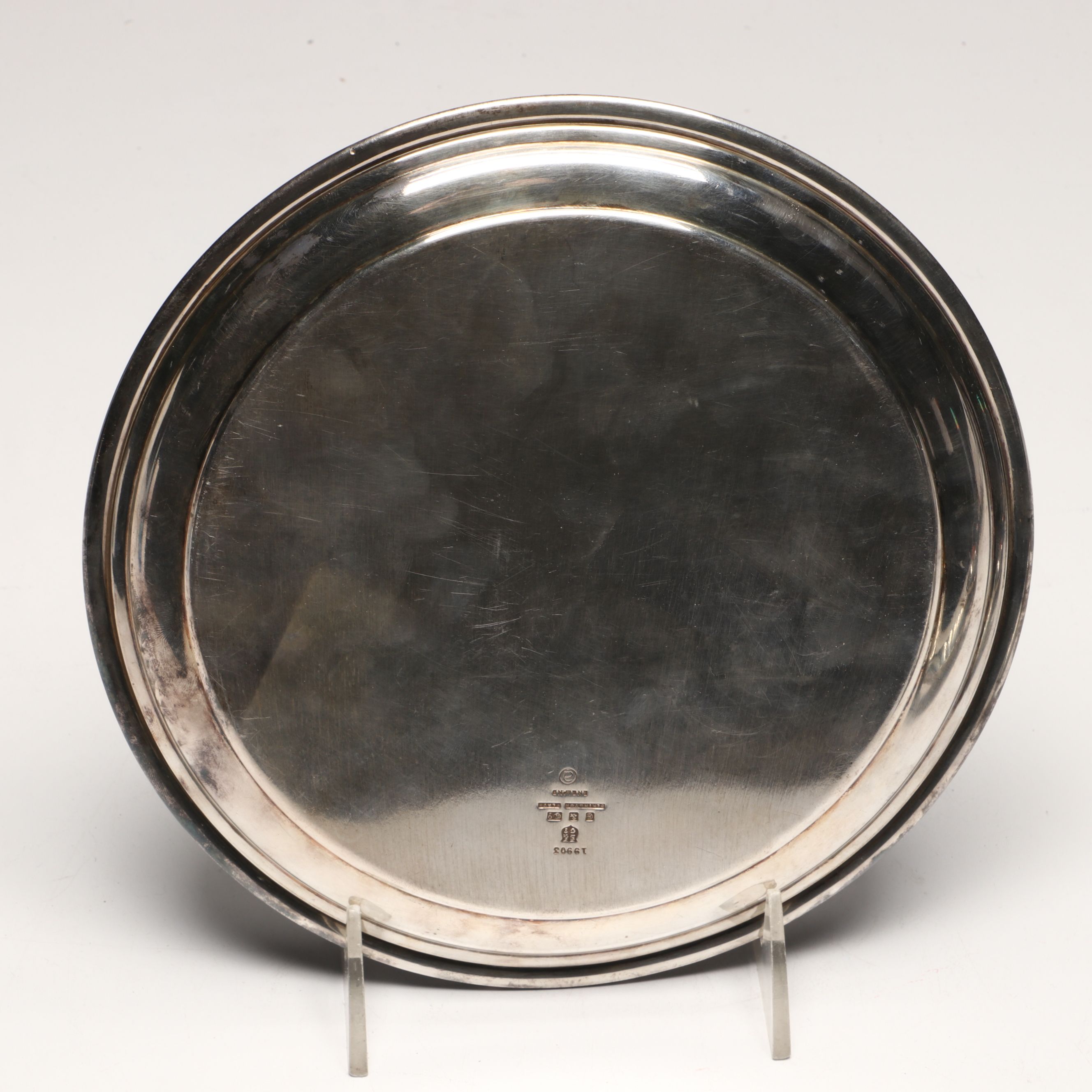 Wm. Rogers & Son Silver Plate Shell Dishes with Elkington & Co. Plate