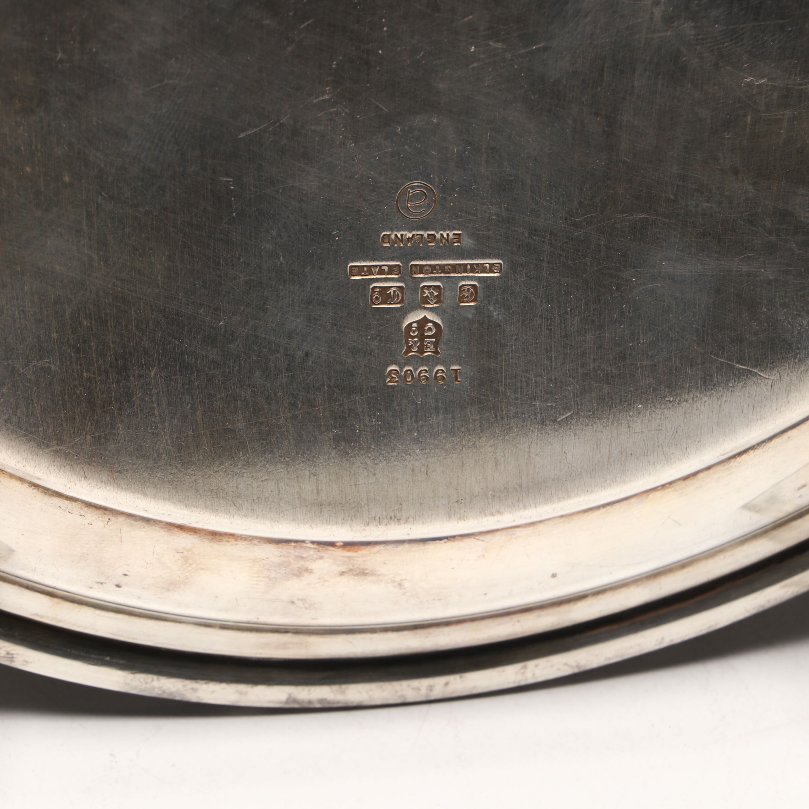 Wm. Rogers & Son Silver Plate Shell Dishes with Elkington & Co. Plate