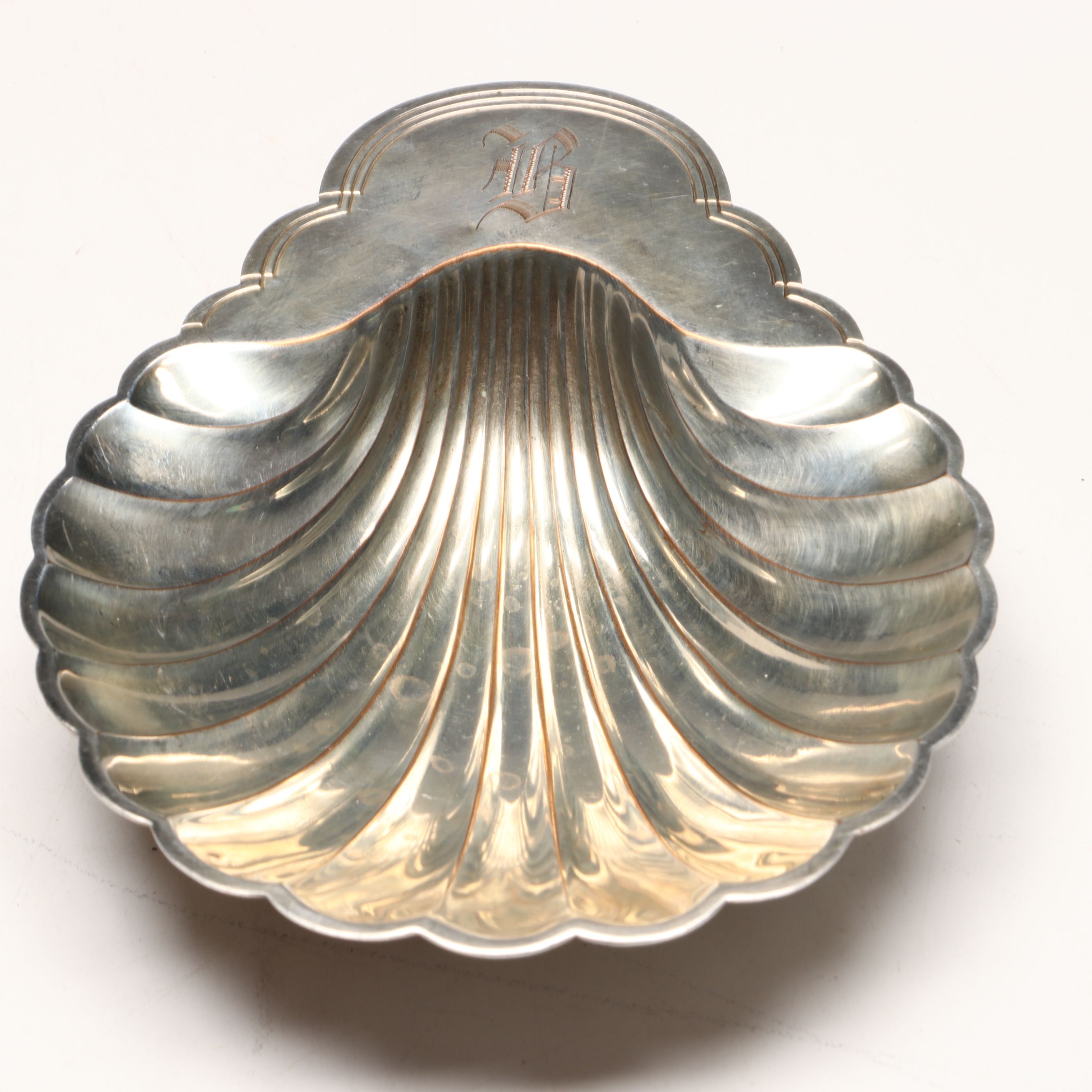 Wm. Rogers & Son Silver Plate Shell Dishes with Elkington & Co. Plate