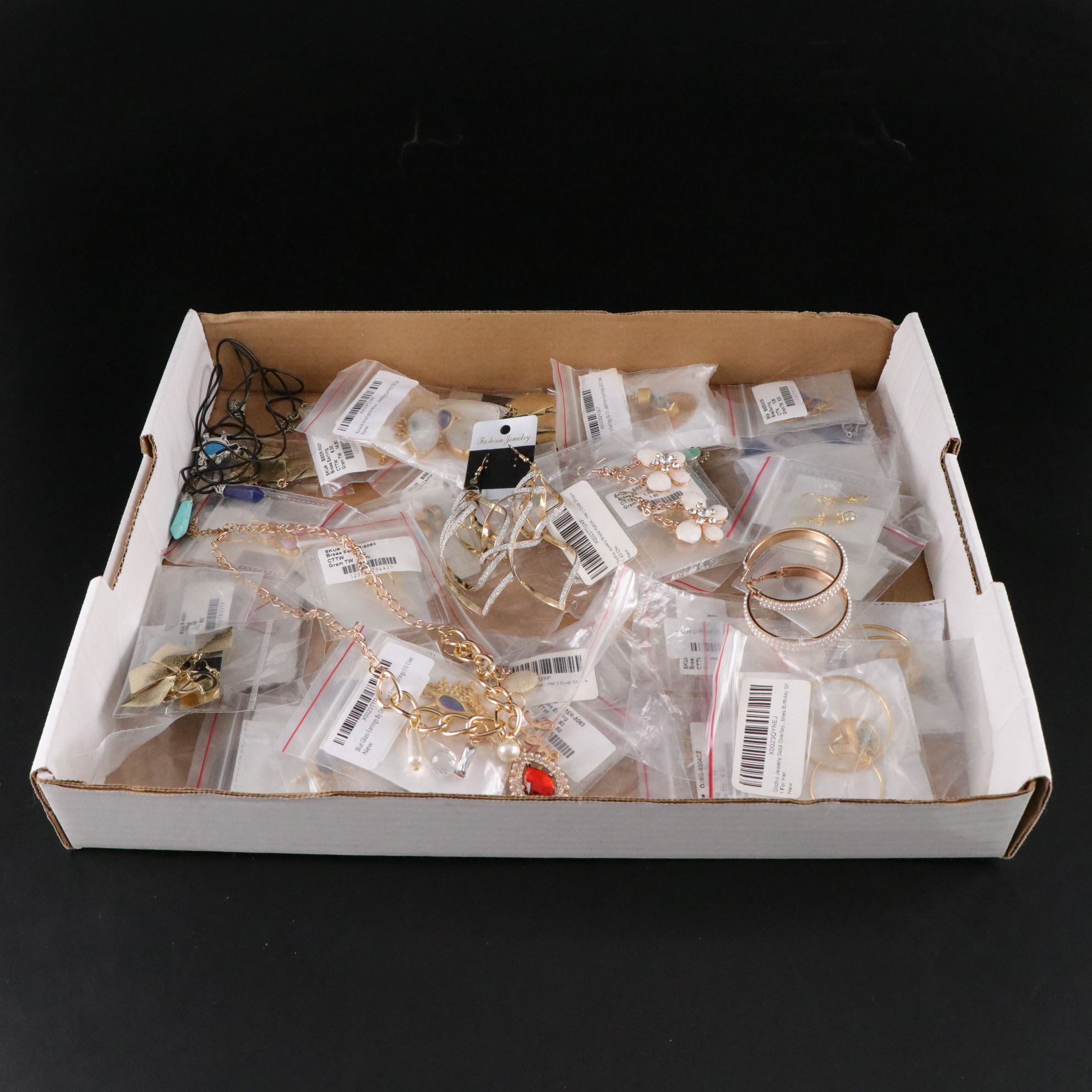 Uncommon Discoveries: Assorted Brass Earrings, Necklaces & More