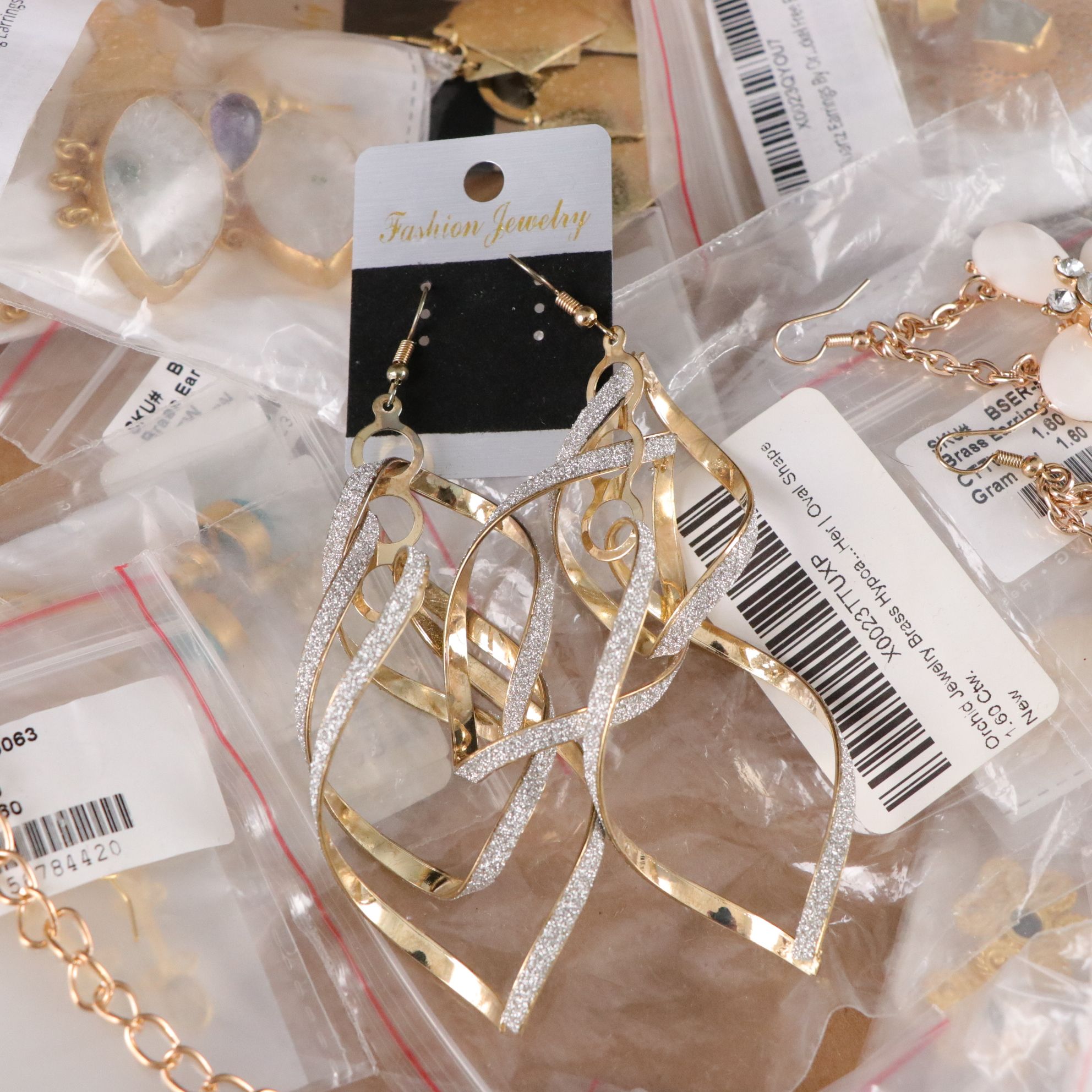 Uncommon Discoveries: Assorted Brass Earrings, Necklaces & More