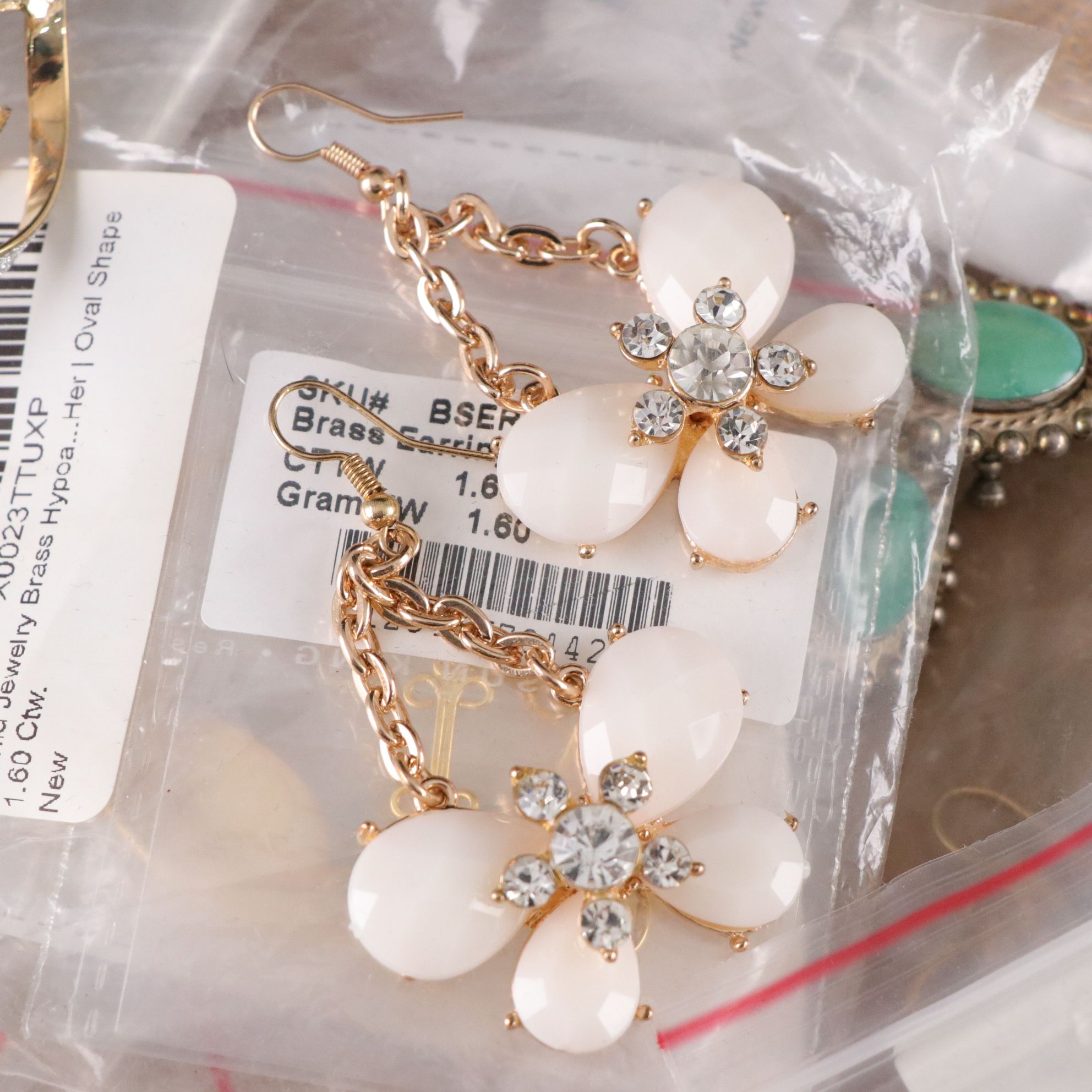 Uncommon Discoveries: Assorted Brass Earrings, Necklaces & More