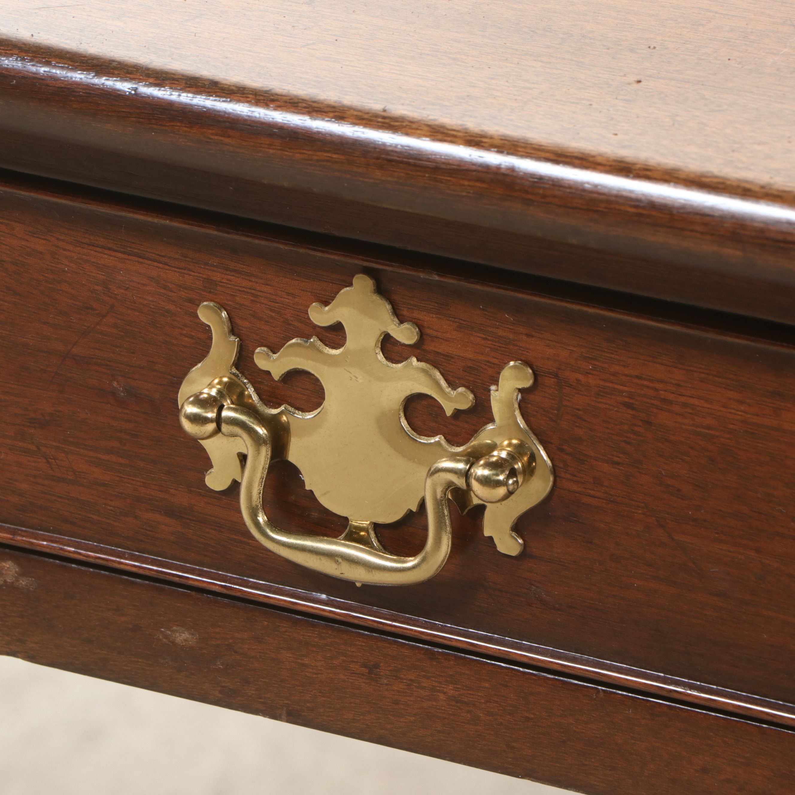 Kittinger Colonial Williamsburg Adaptation Mahogany Writing Table